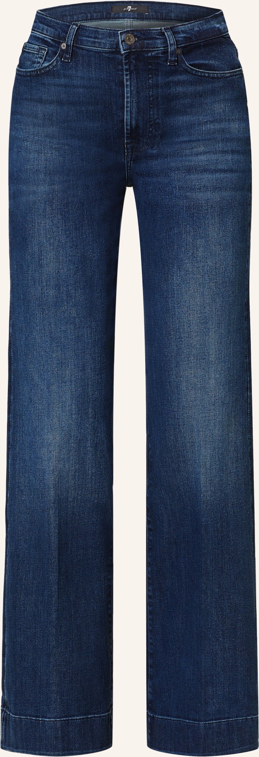 7 For All Mankind Flared Jeans Modern Dojo blau