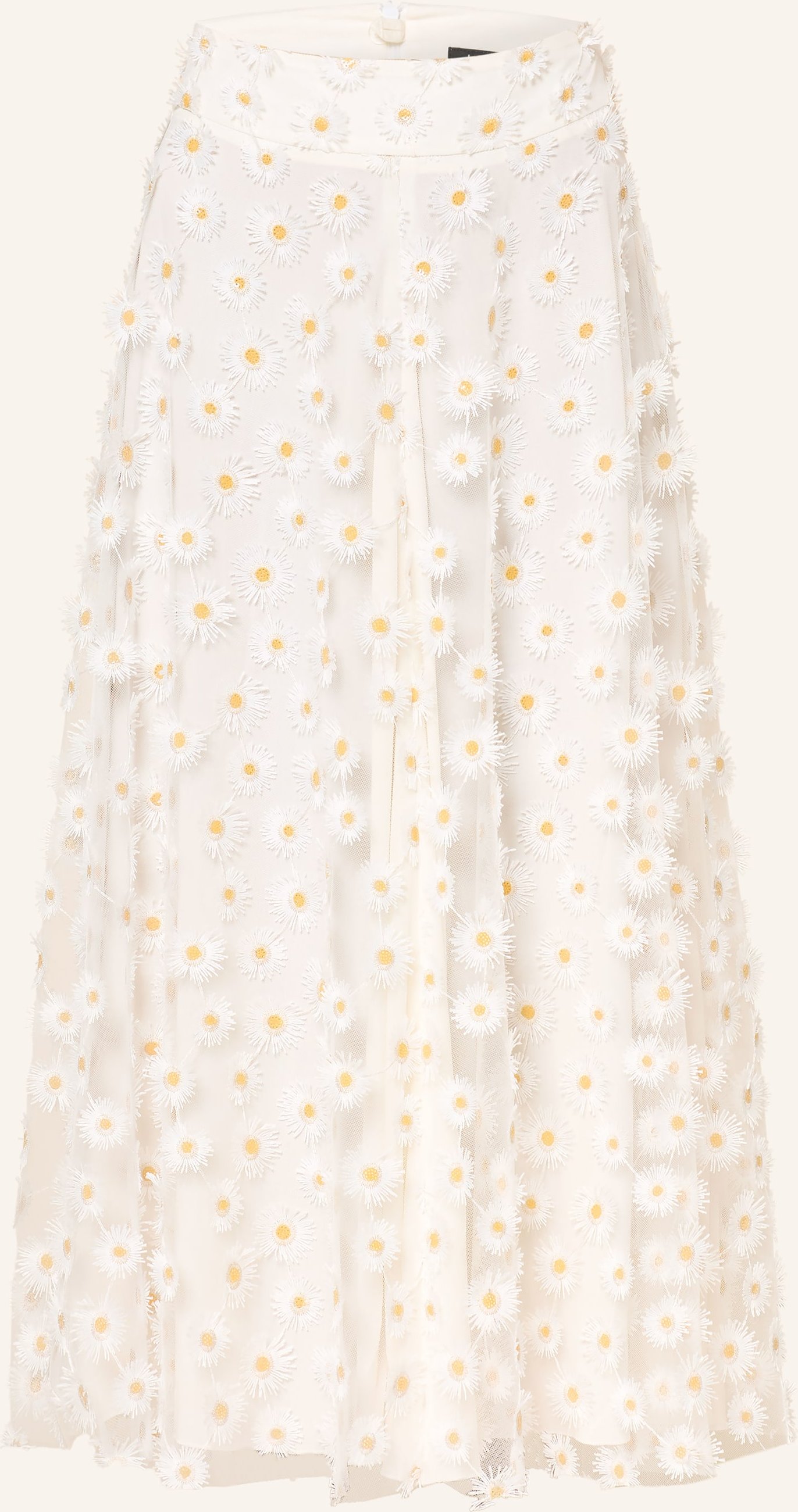 Luisa Cerano Mesh-Rock weiss