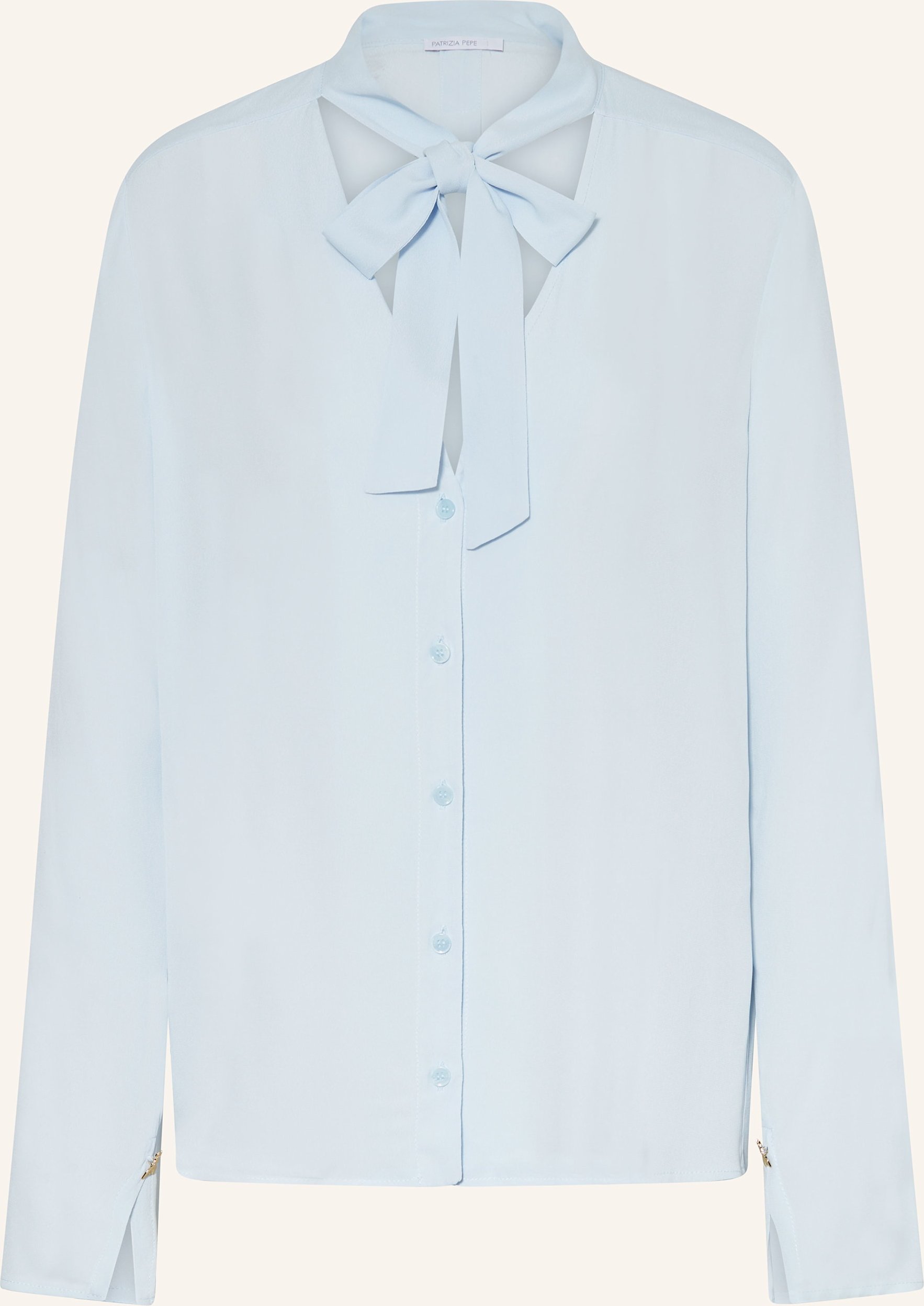 Patrizia Pepe Schluppenbluse blau