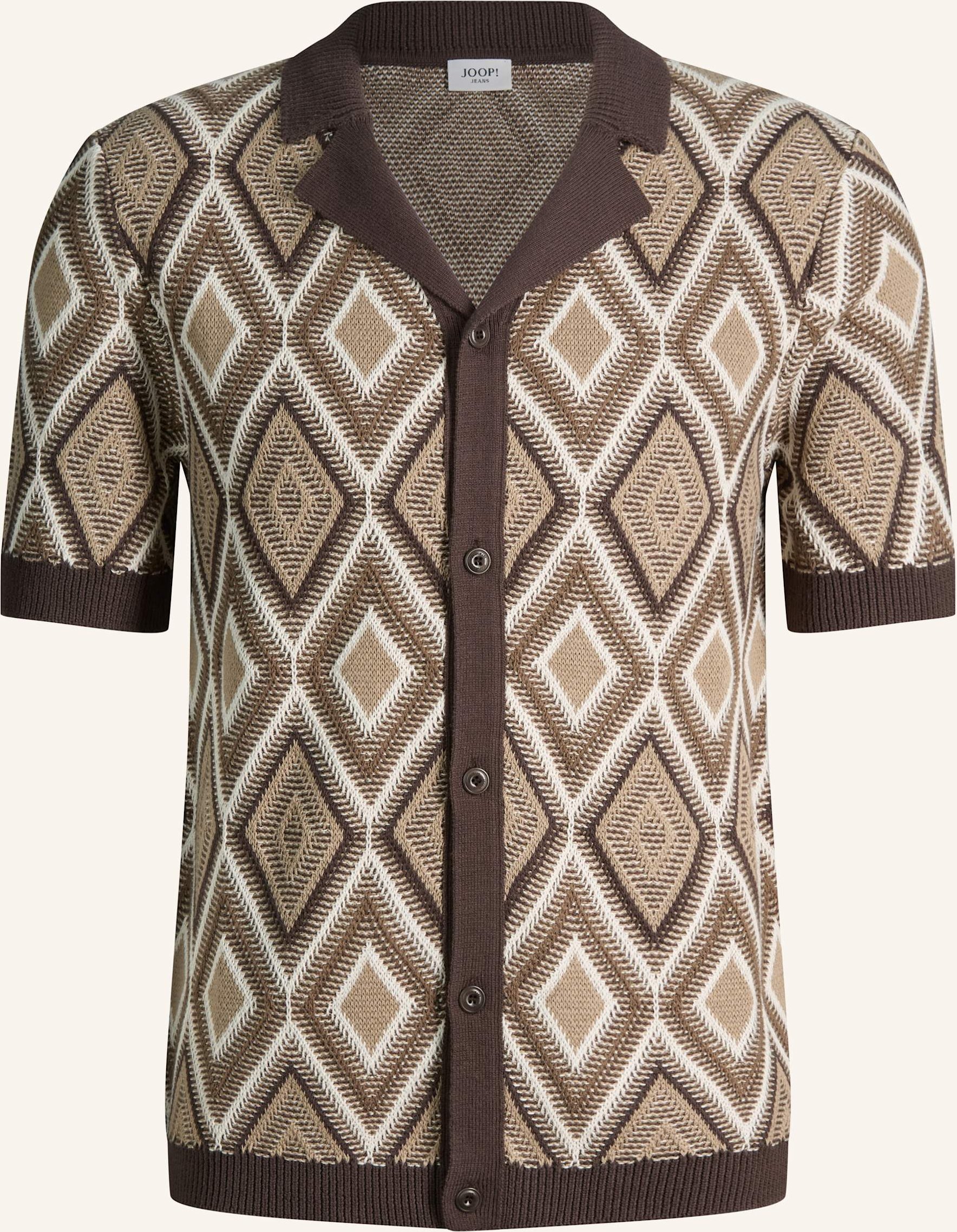 Joop! Jeans Strickshirt braun