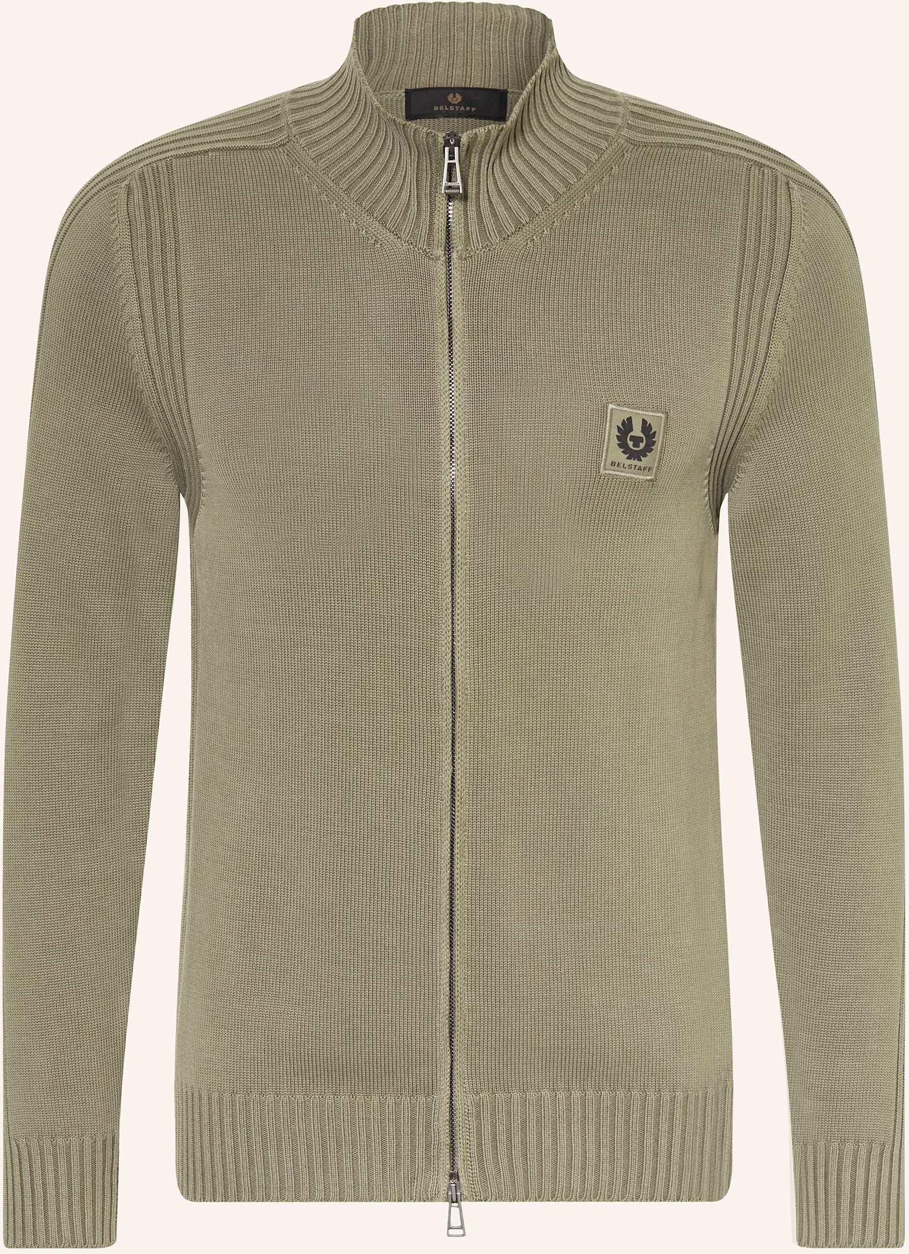 Belstaff Strickjacke Watch gruen