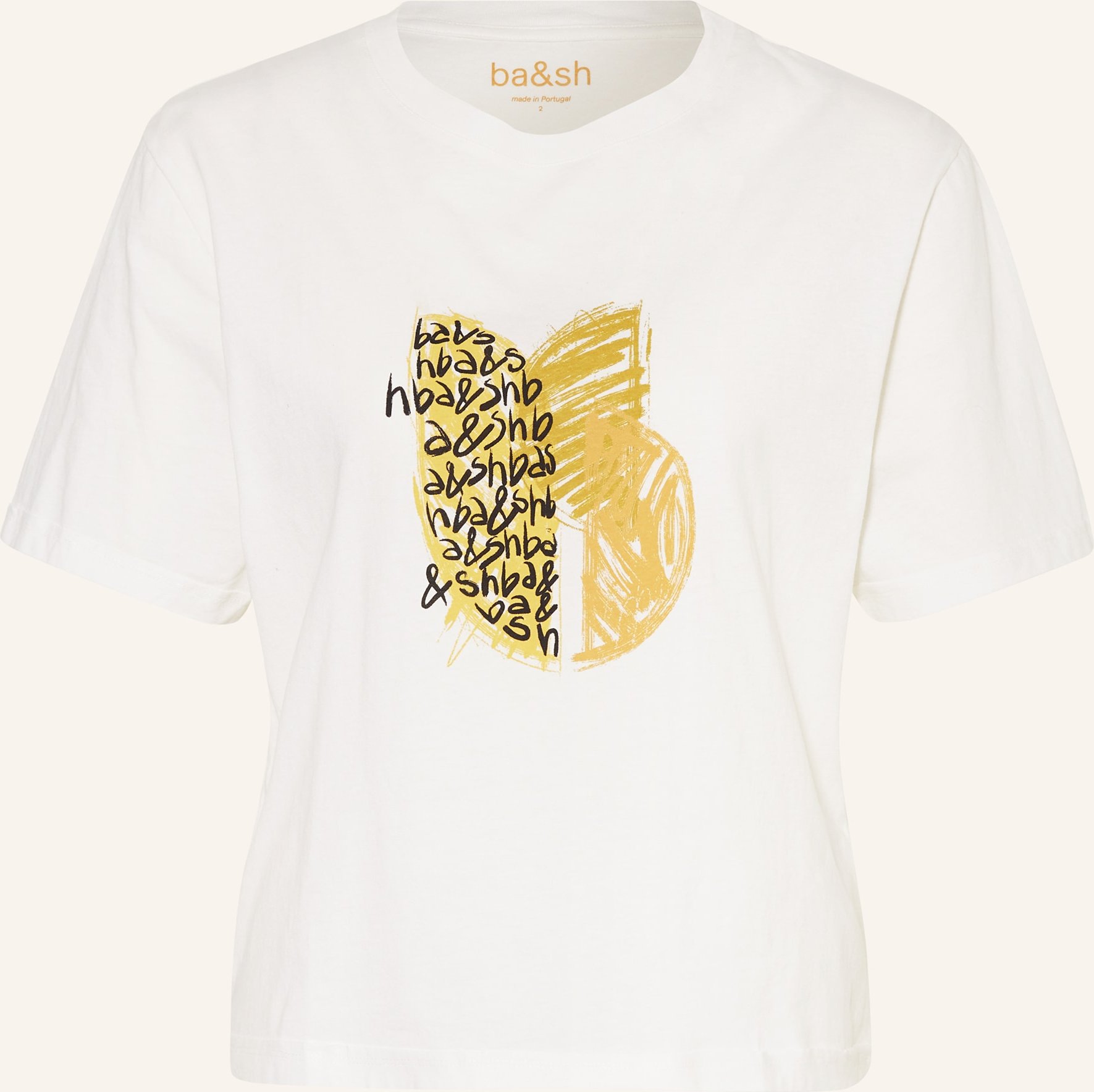 Ba&Sh T-Shirt Emine weiss
