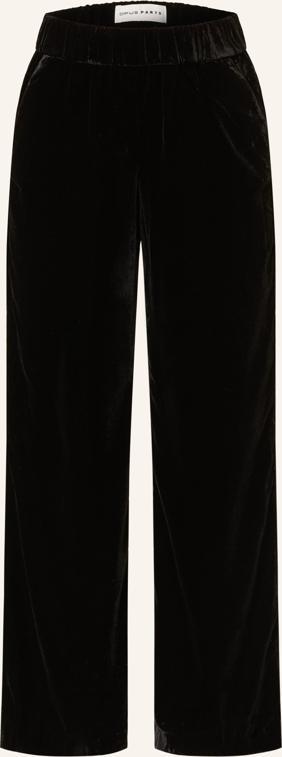 Opus Pants Samthose Mucia schwarz