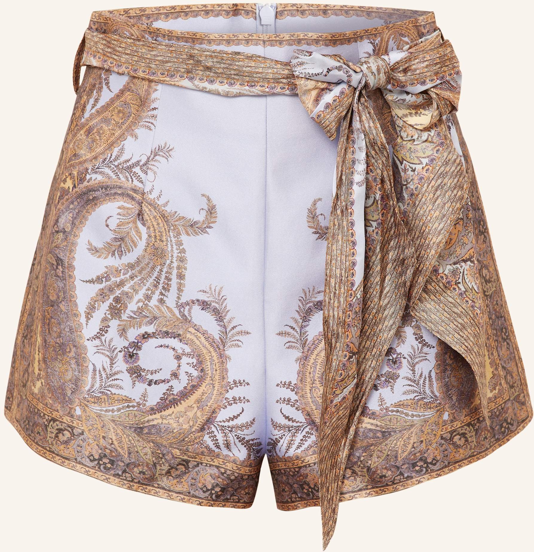 Thumbnail - Zimmermann Shorts Hypnotic Mit Seide lila