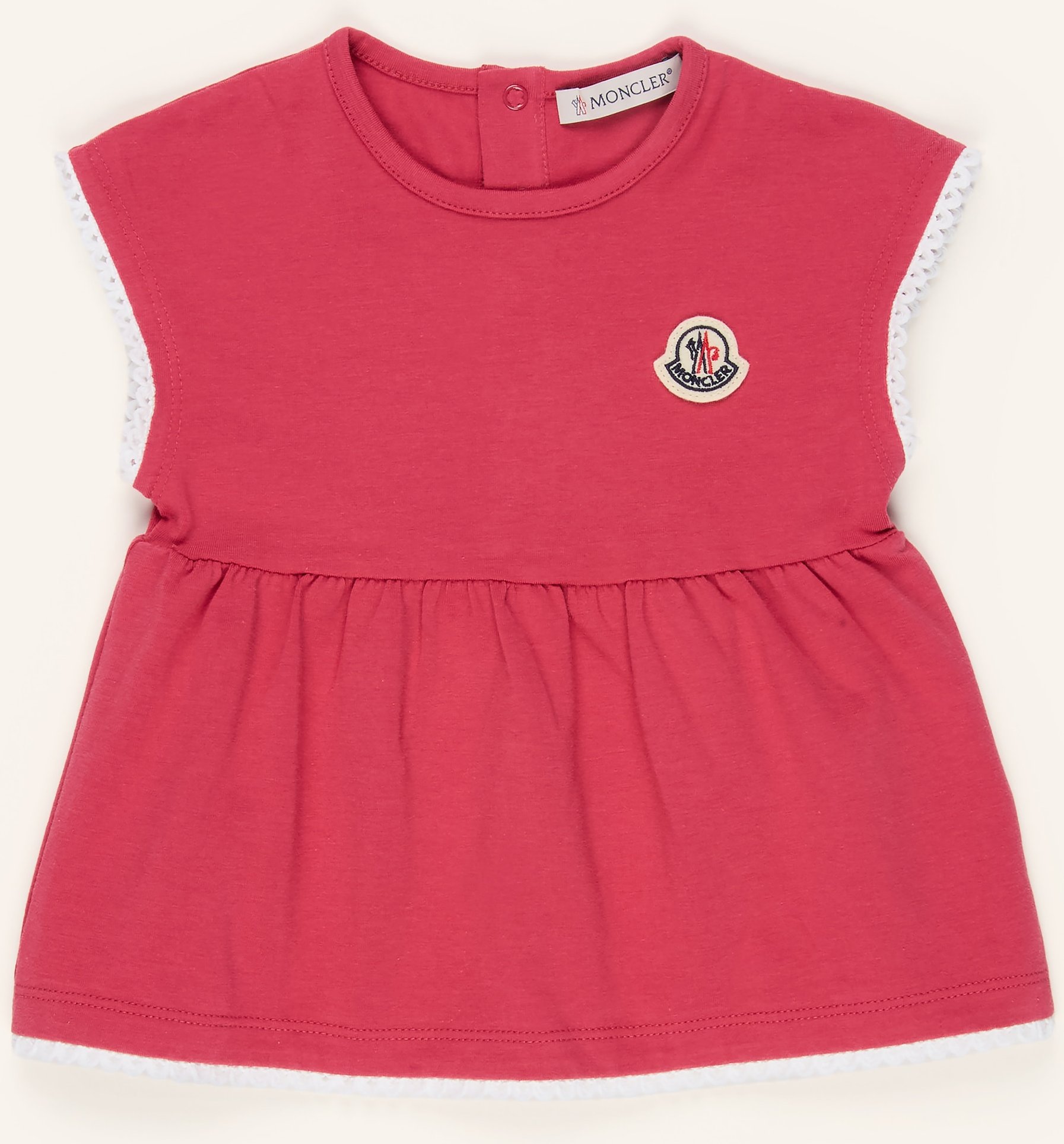 Moncler Enfant Jerseykleid rot