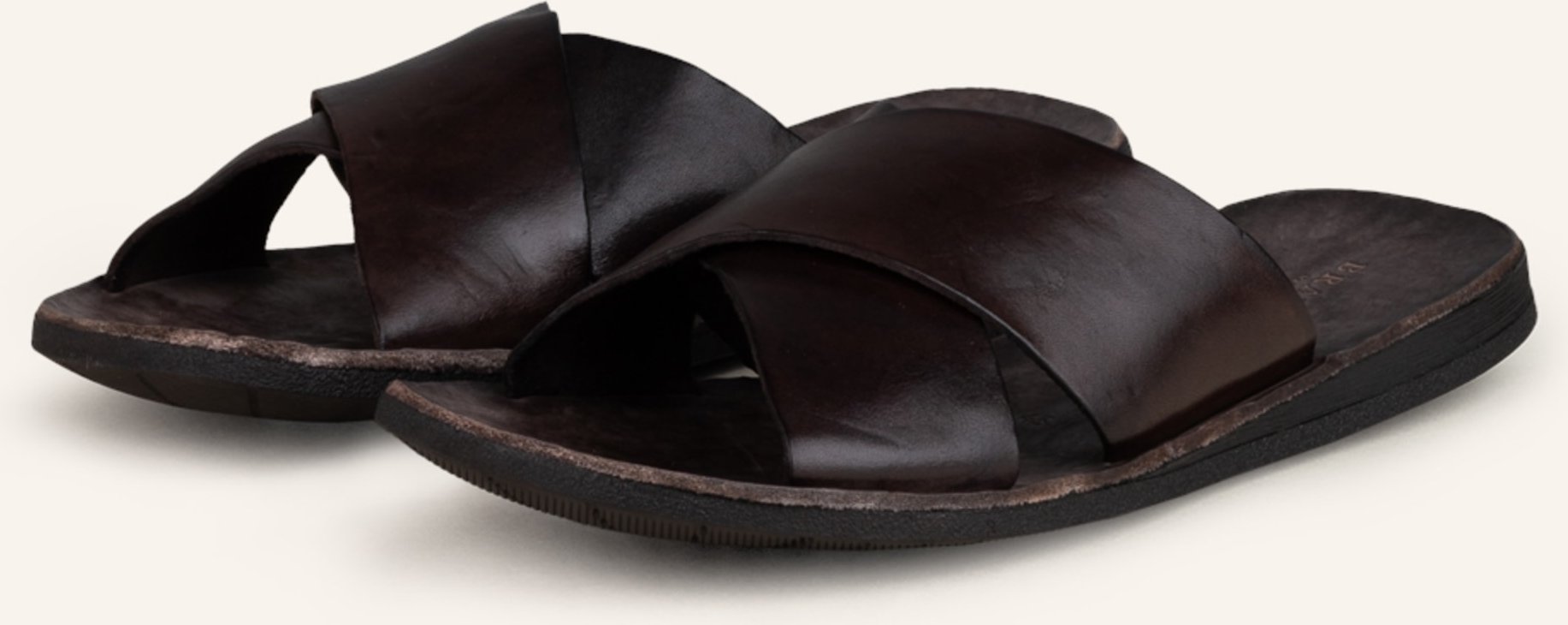 Brador Pantoletten Tcapo braun