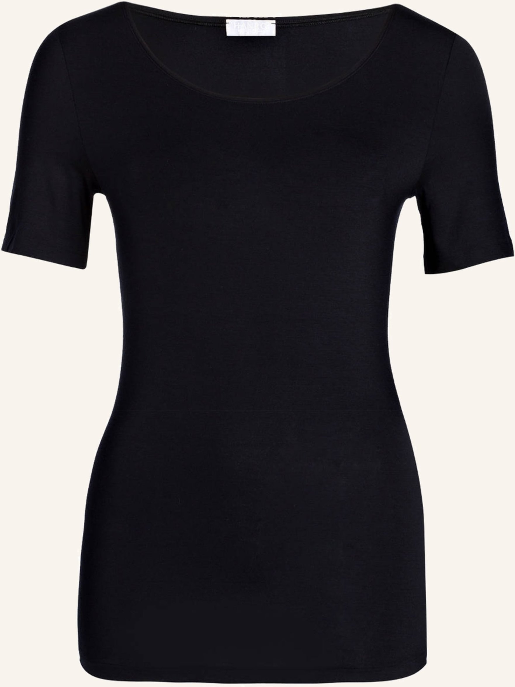 Hanro T-Shirt Soft Touch schwarz