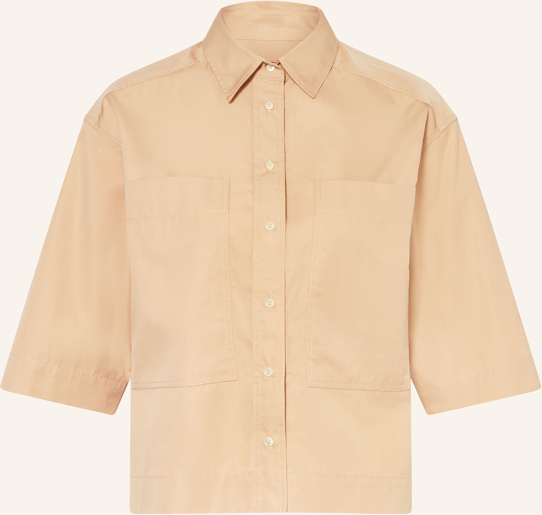 Tonno & Panna Hemdbluse beige