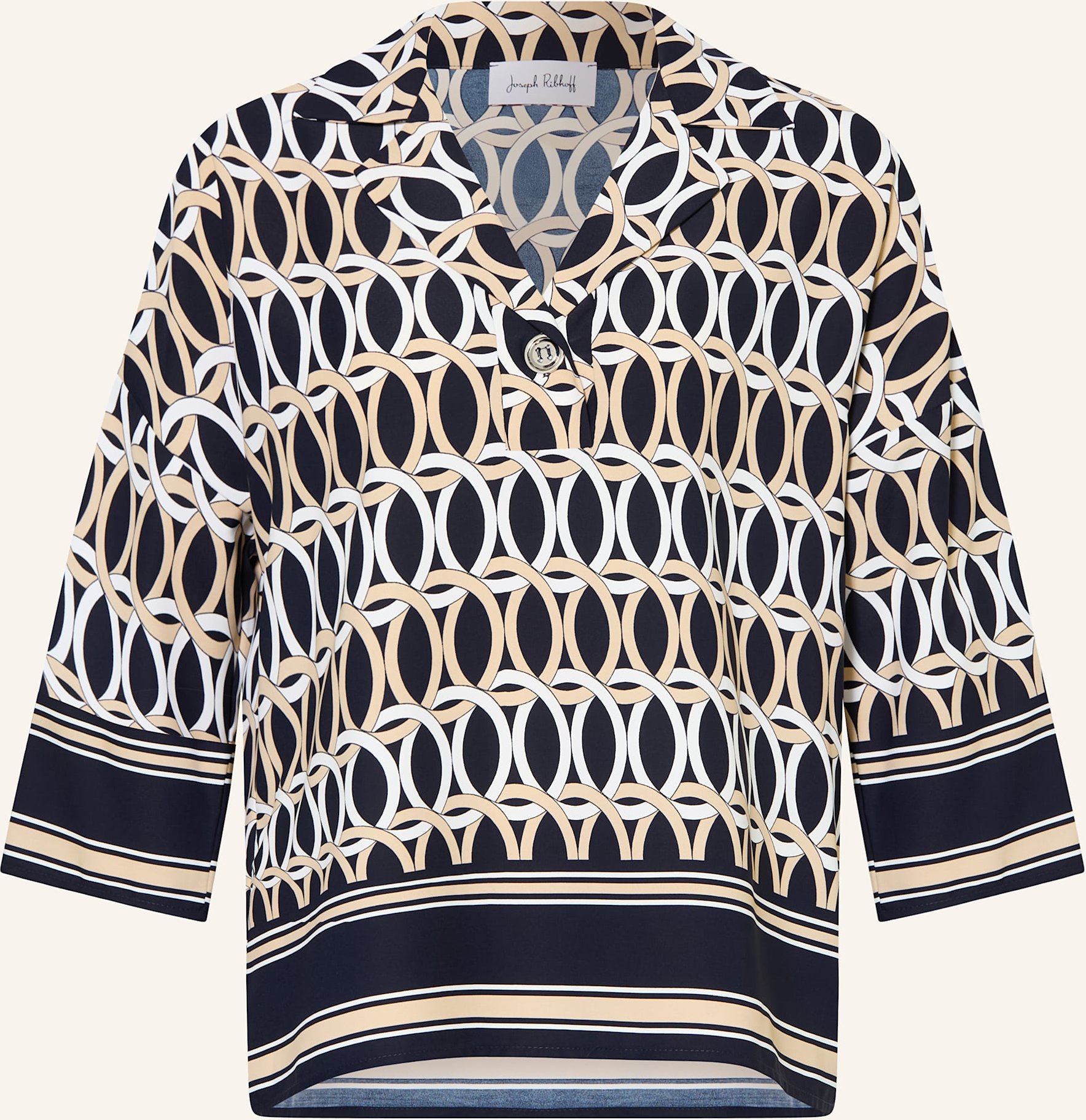 Joseph Ribkoff Blusenshirt Mit 3/4-Arm blau