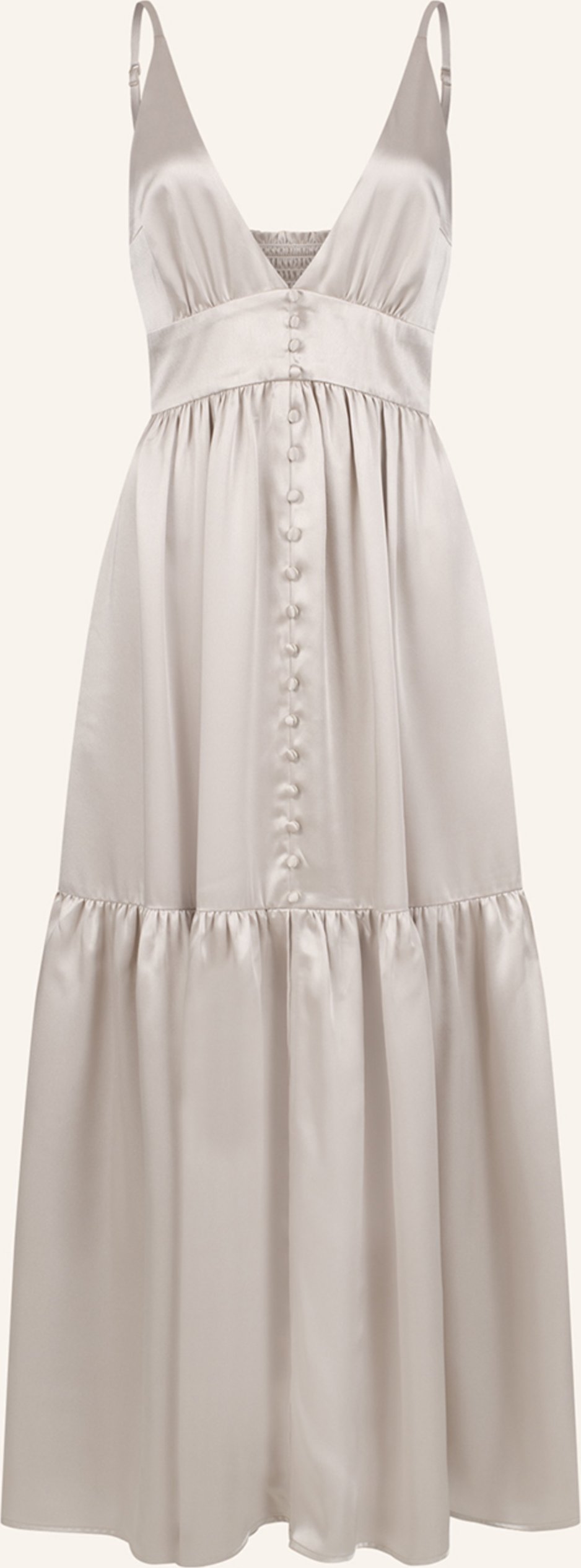 Claire Luise Prairie Kleid beige