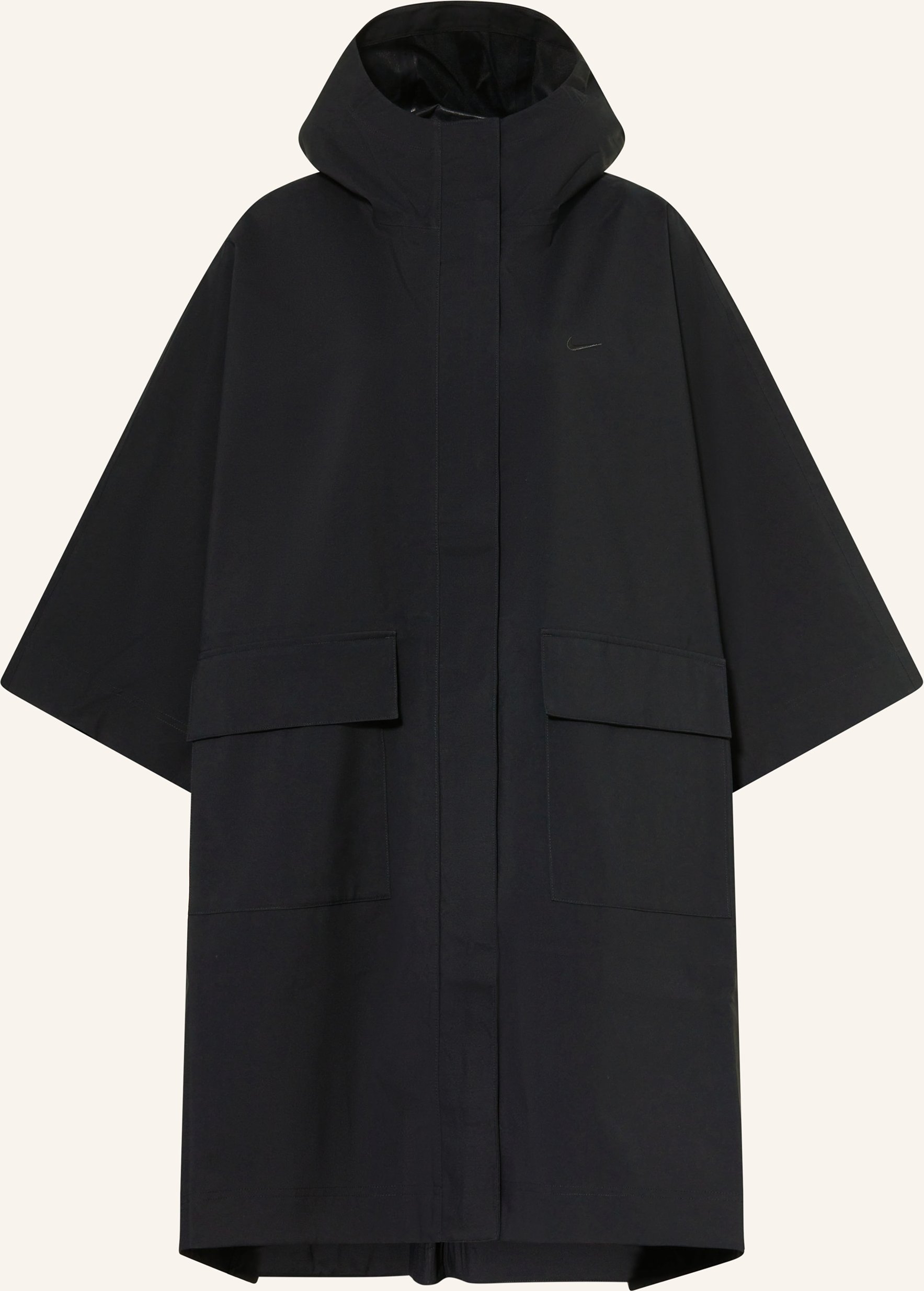 Nike Oversized-Cape Sportswear schwarz