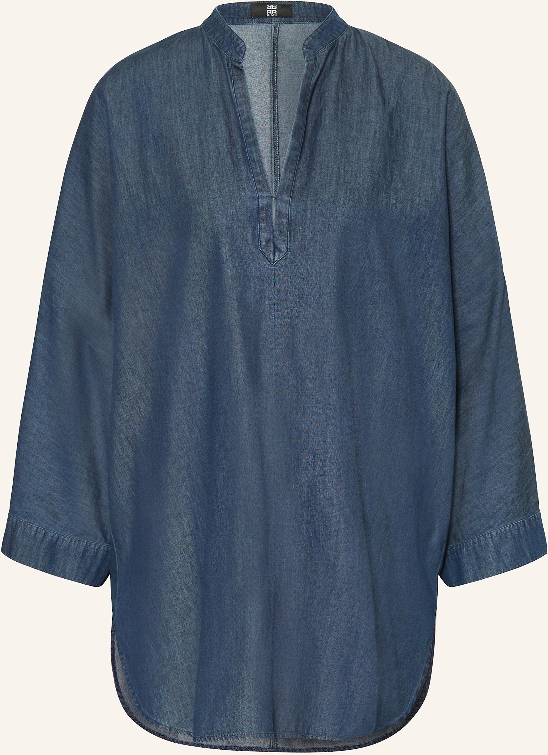 Riani Blusenshirt In Jeansoptik blau