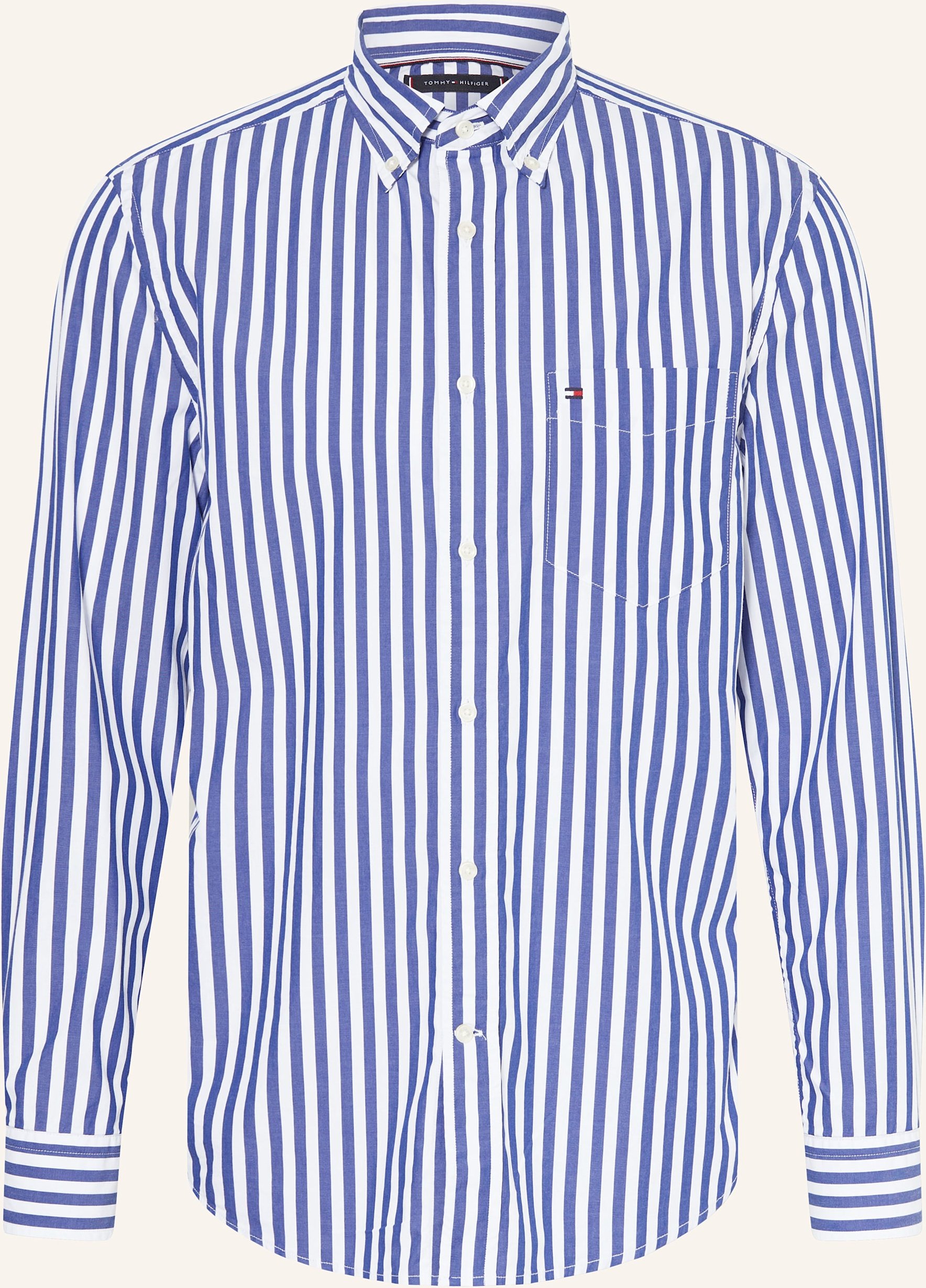 Tommy Hilfiger Hemd Regular Fit blau