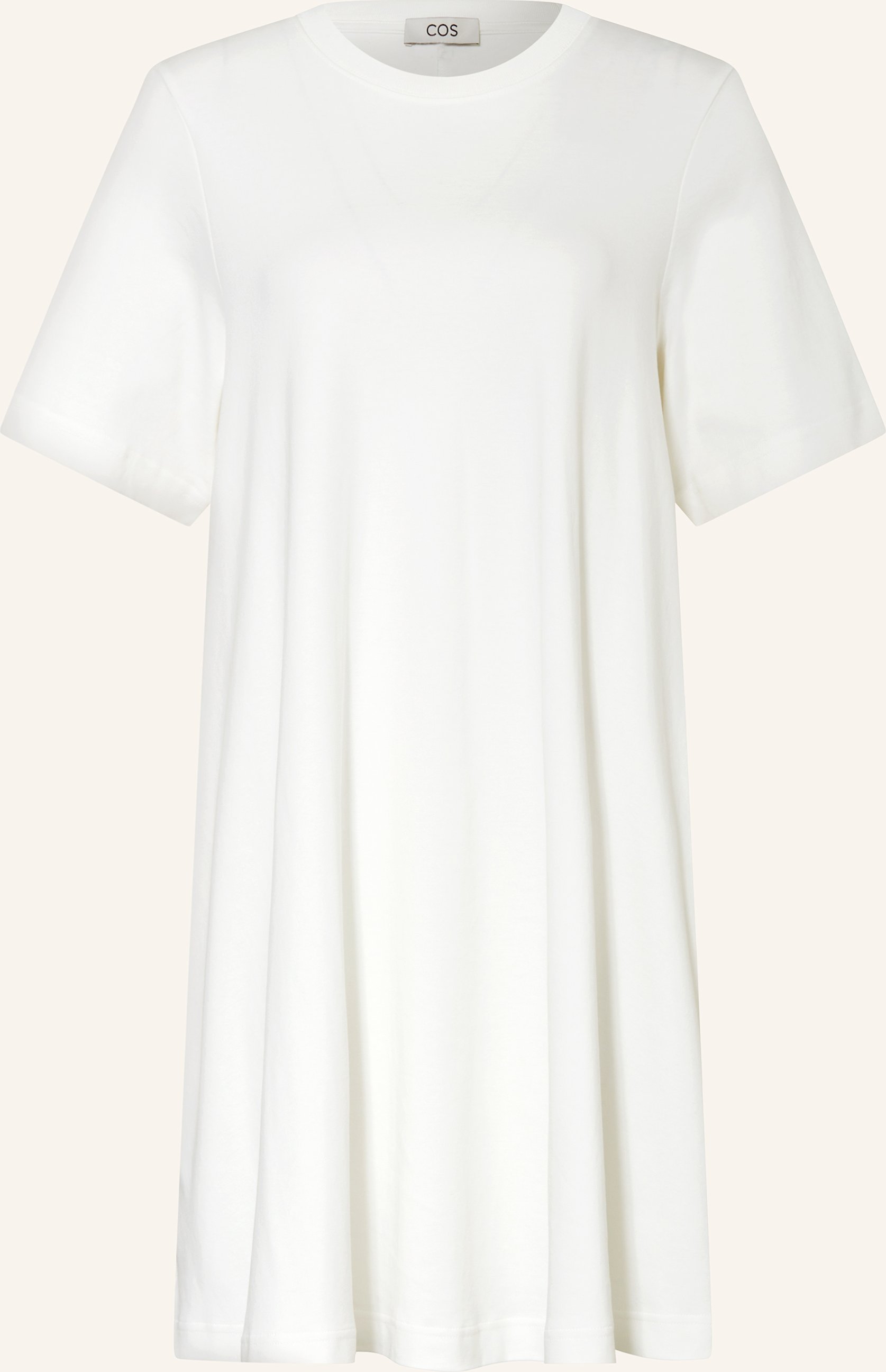 Cos Jerseykleid weiss