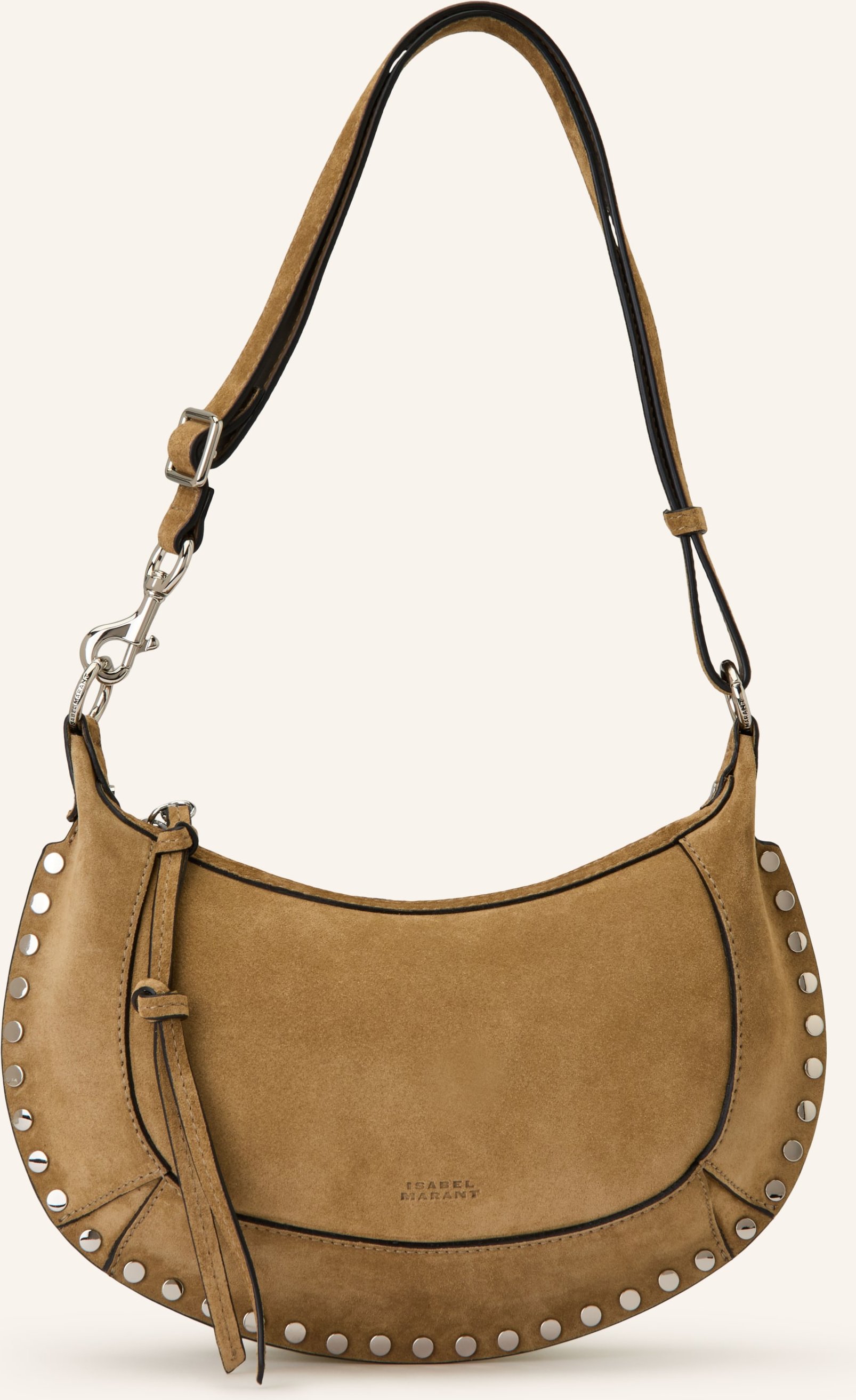 Isabel Marant Umhängetasche Oskan Moon braun