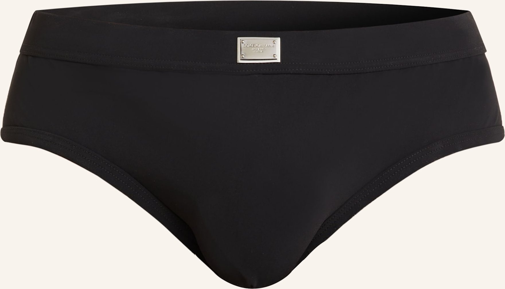 Dolce & Gabbana Badeslip Jersey Indem. schwarz