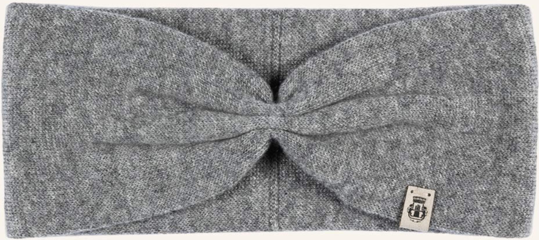 Thumbnail - Roeckl Cashmere-Stirnband Pure grau