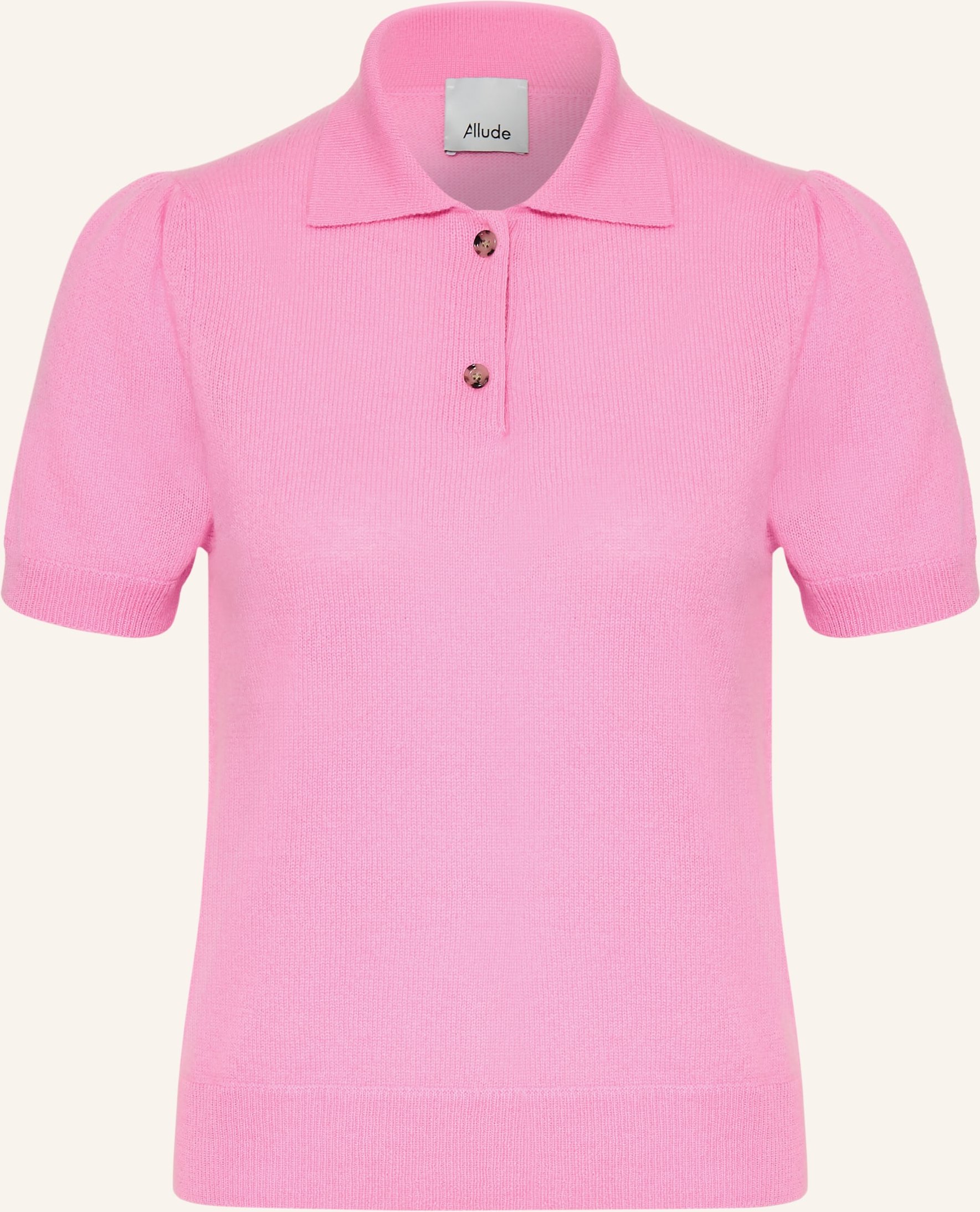 Allude Strickshirt Aus Cashmere pink