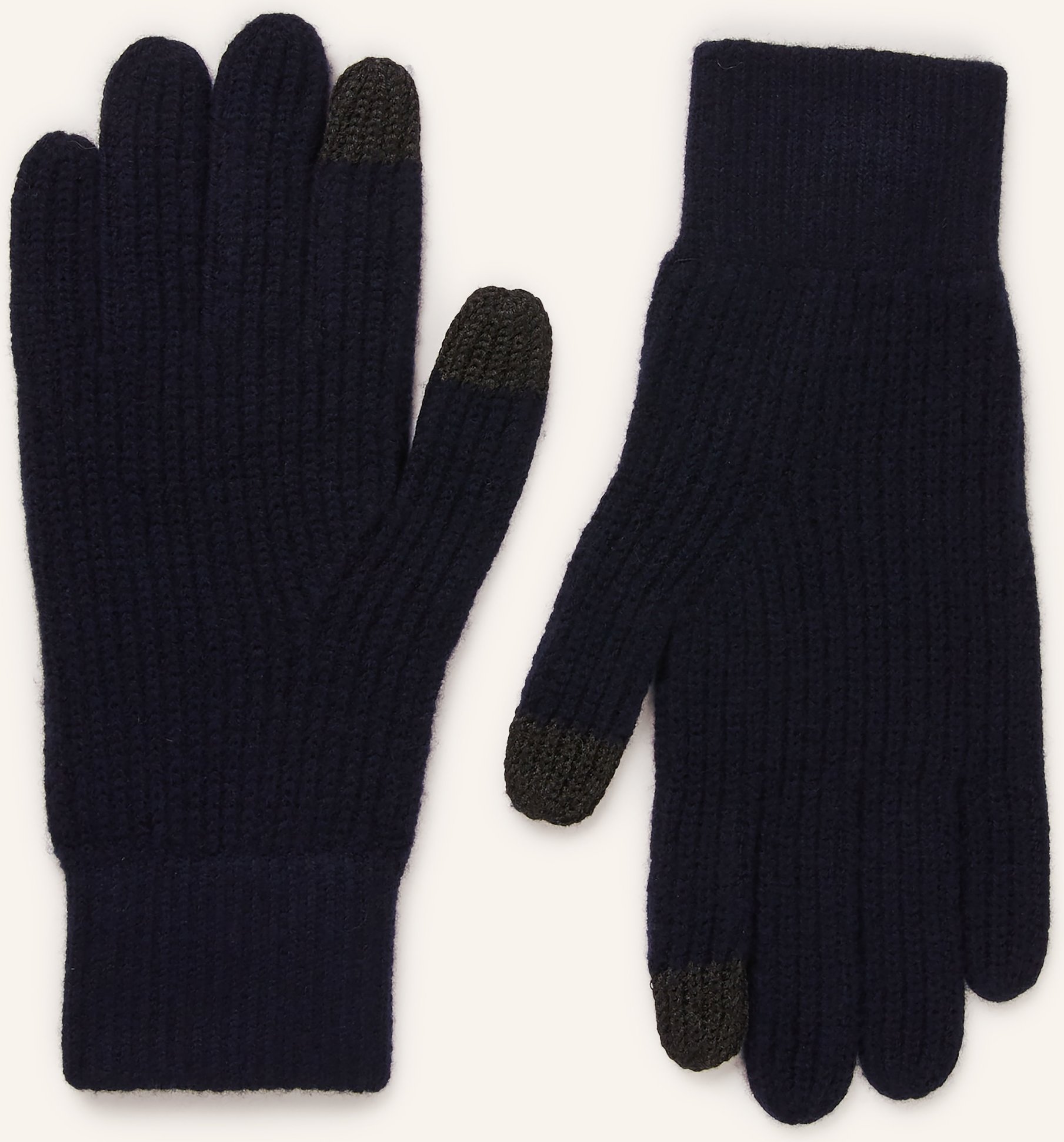 Reiss Handschuhe Lawson Aus Merinowolle blau