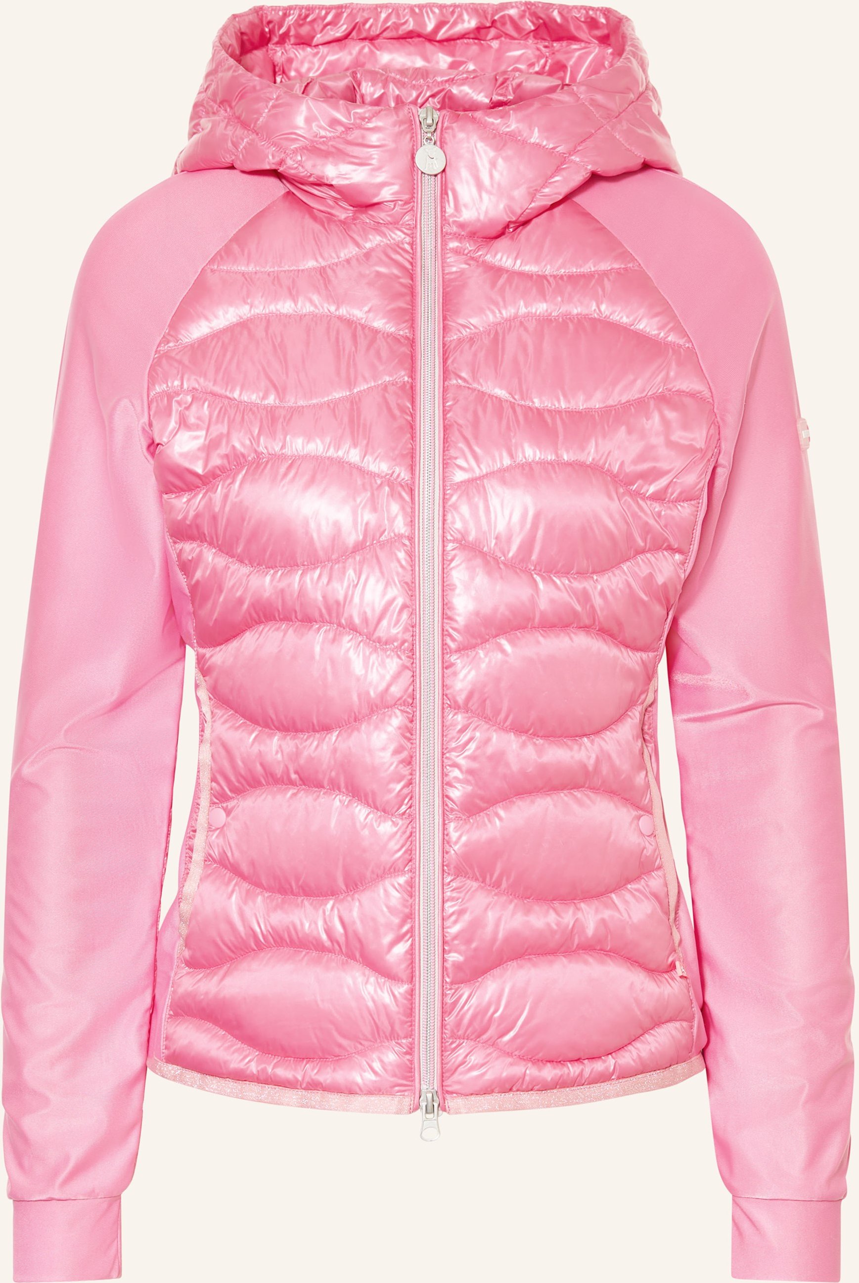 Frieda & Freddies Steppjacke Davy Im Materialmix pink