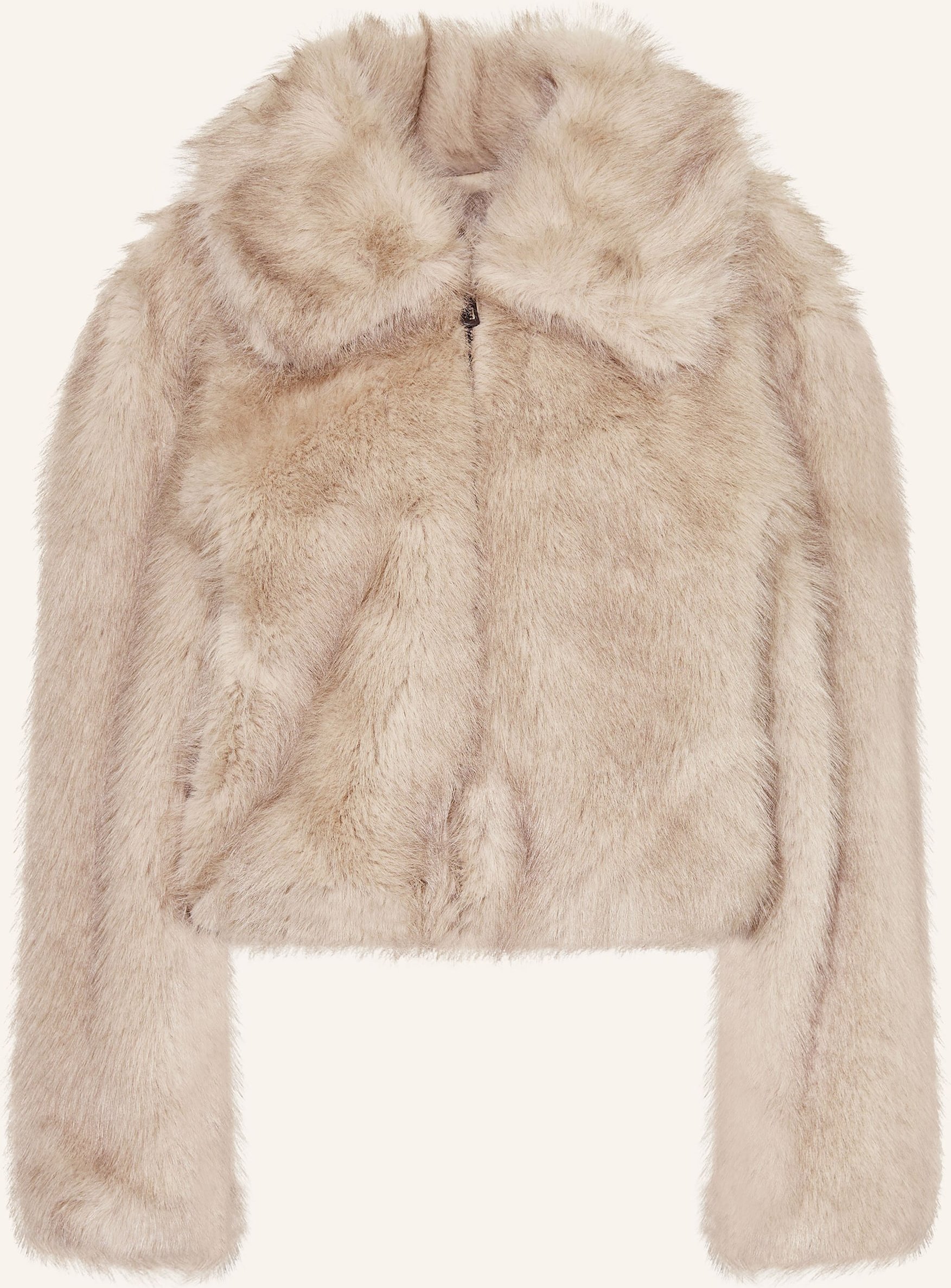 The Frankie Shop Kunstfell-Jacke Hope weiss