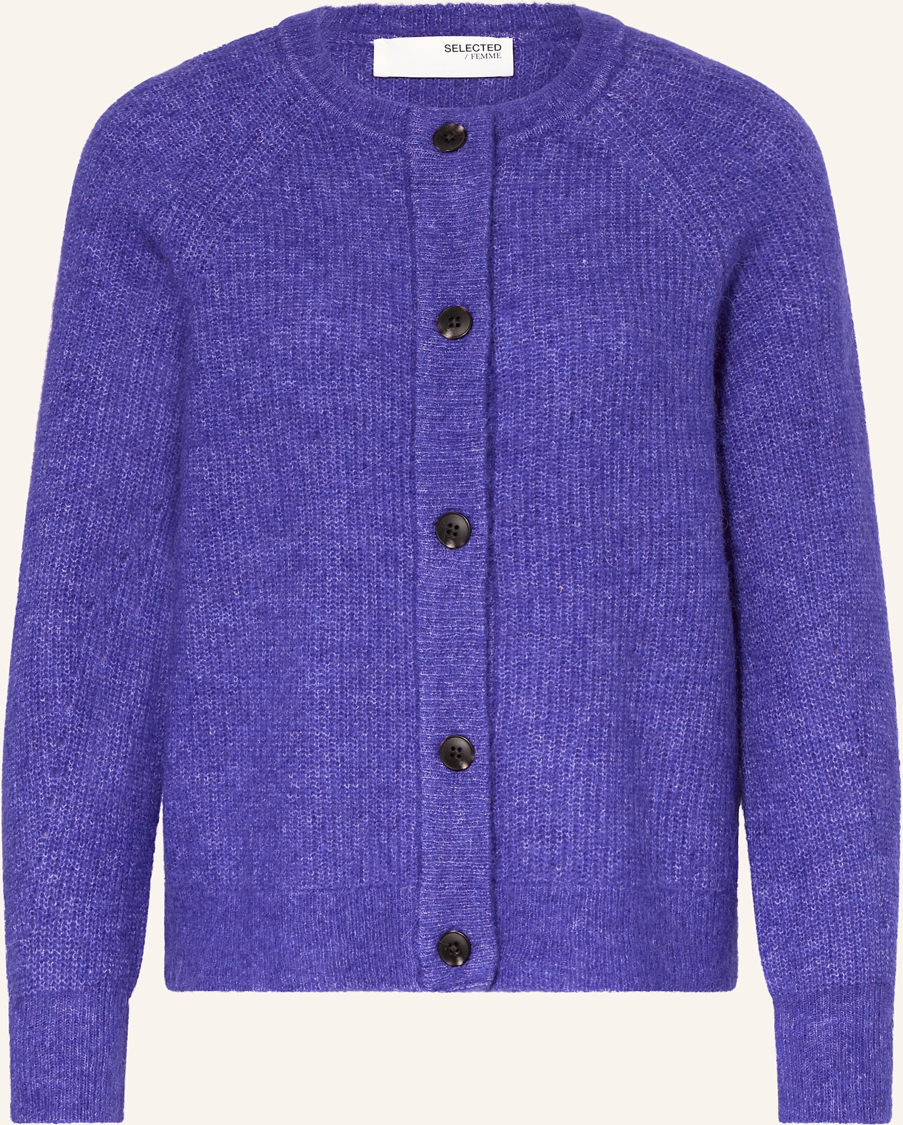 Thumbnail - Selected Femme Strickjacke blau