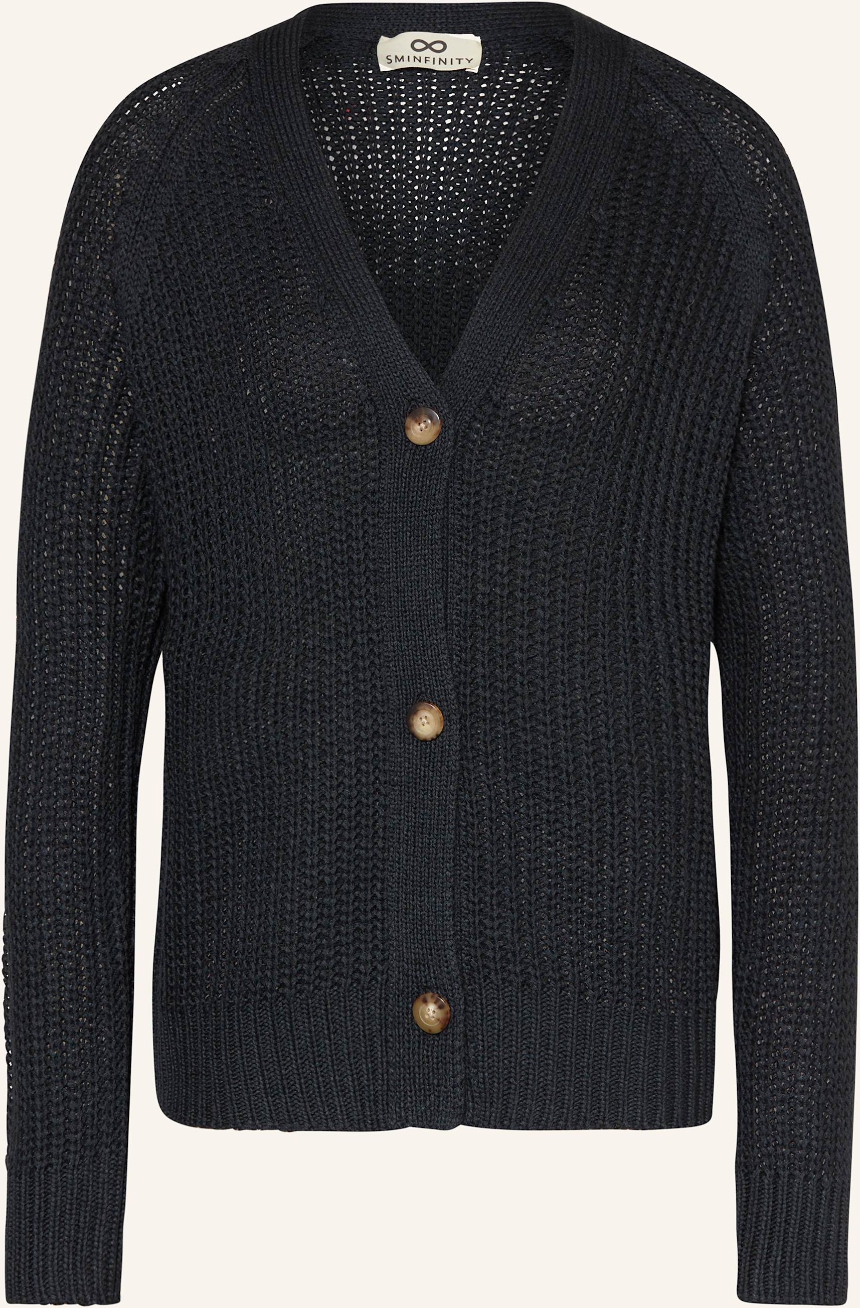 Sminfinity Strickjacke Aus Seide blau