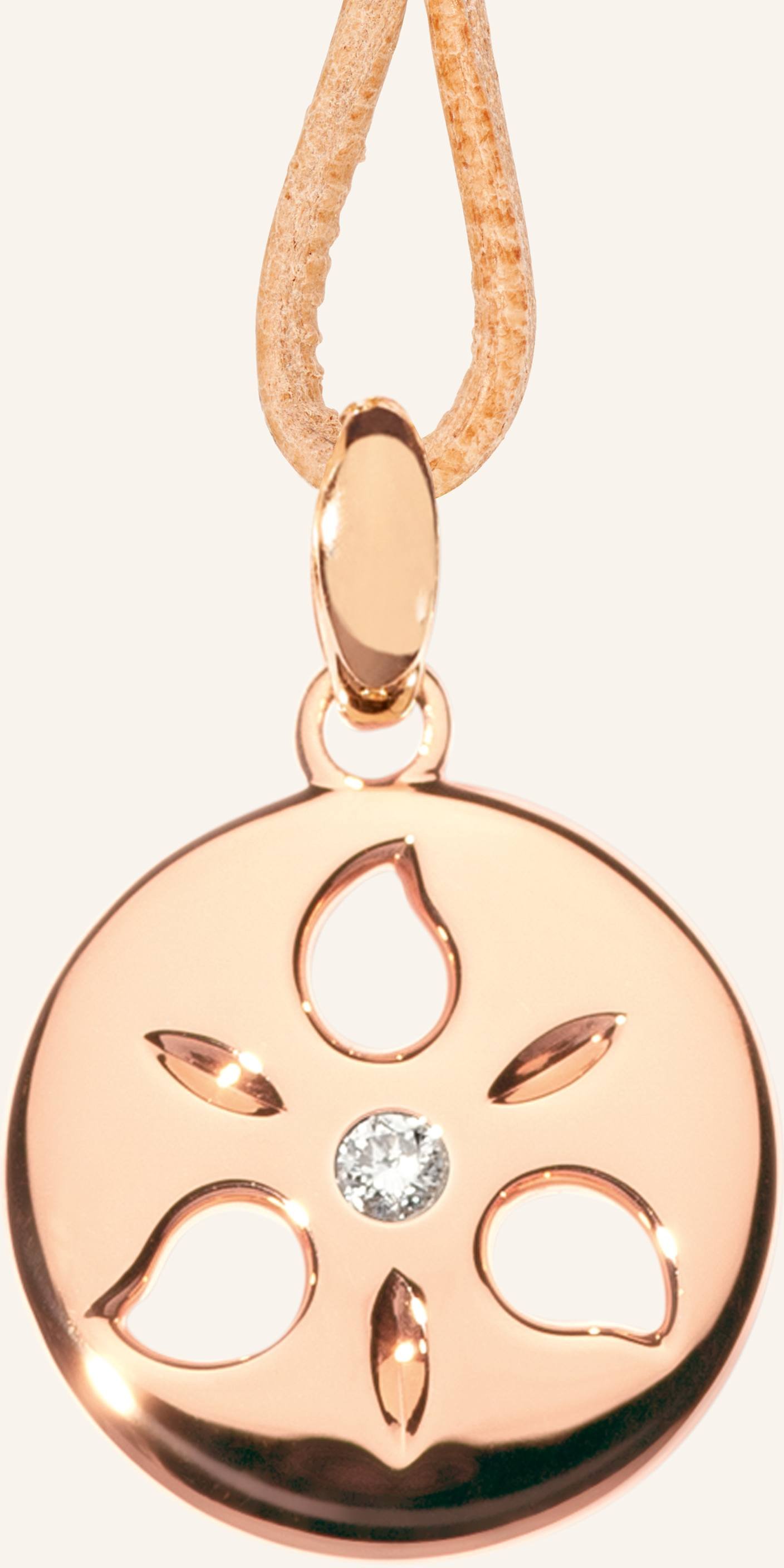 Tamara Comolli Anhänger Pendant Sand Dollar Small 18k Roségold rosegold