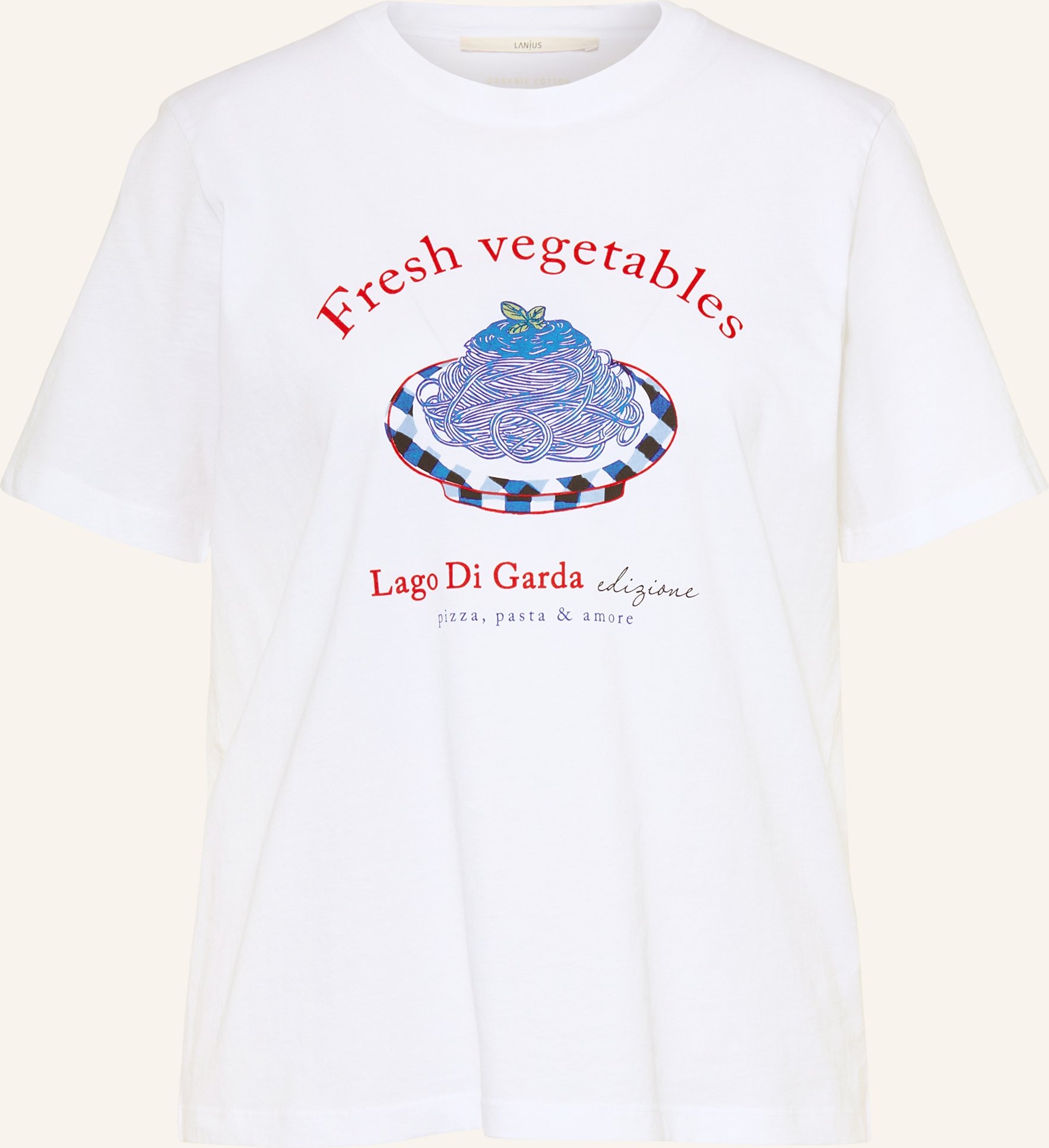 Lanius T-Shirt weiss