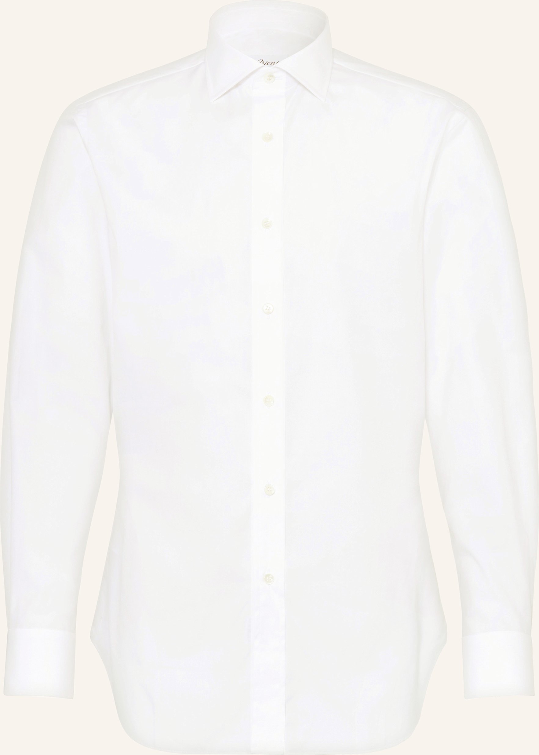Brioni Hemd Trevi Regular Fit weiss