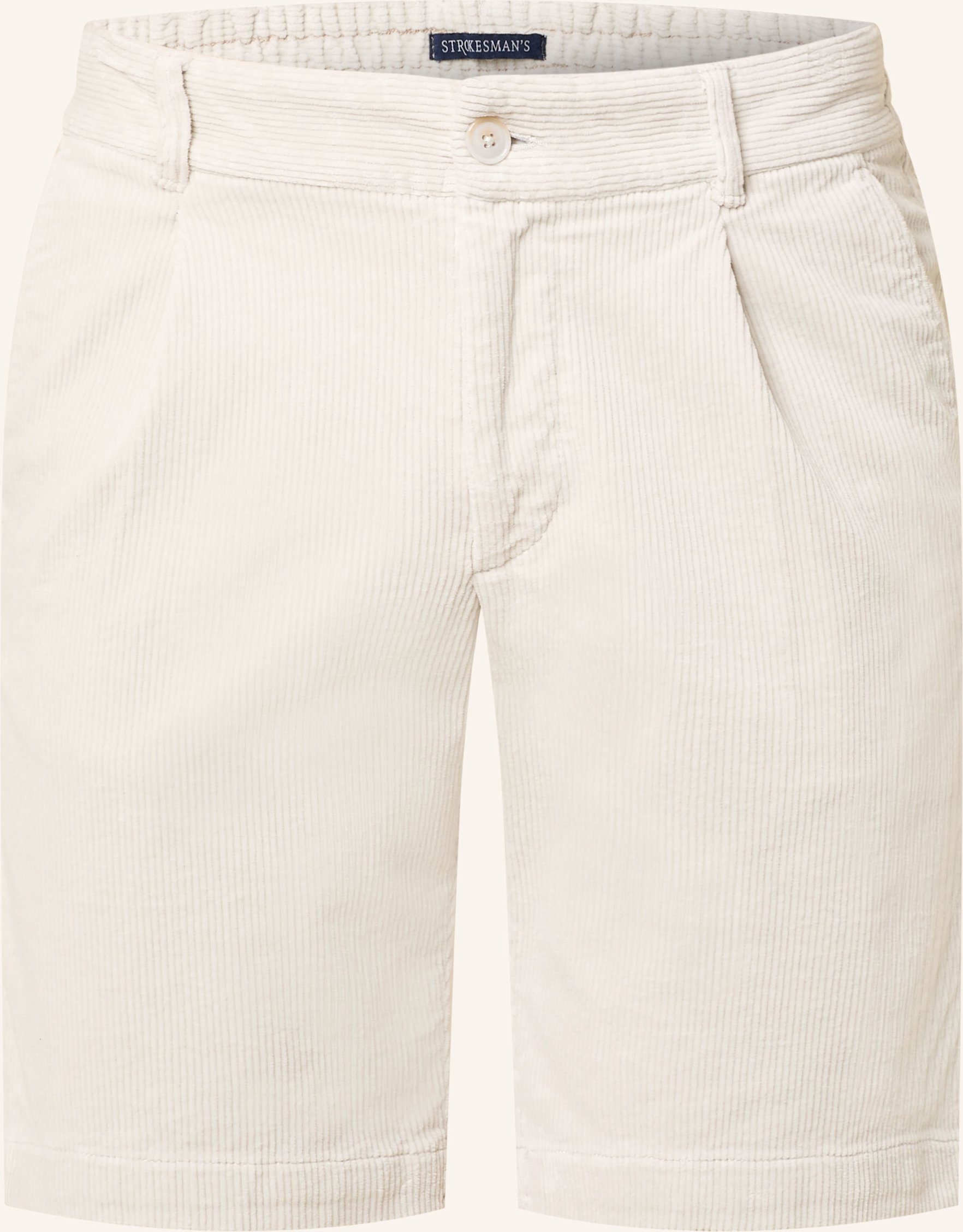 Strokesman's Cordshorts Slim Fit beige