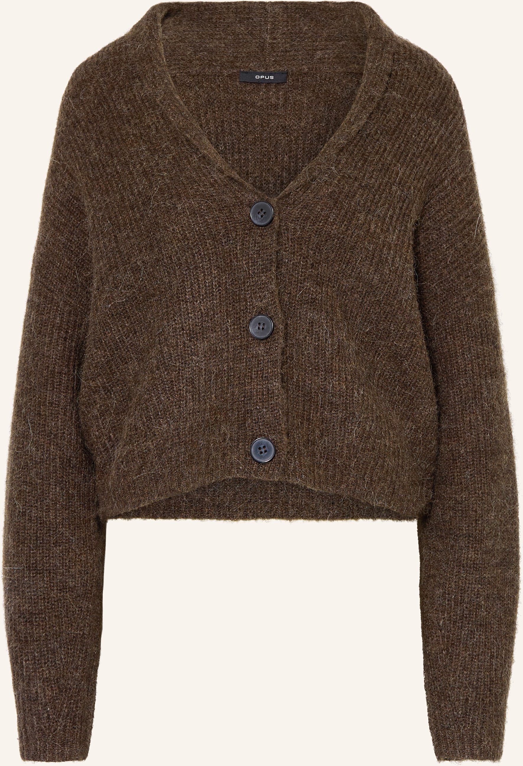 Opus Strickjacke Dusena braun