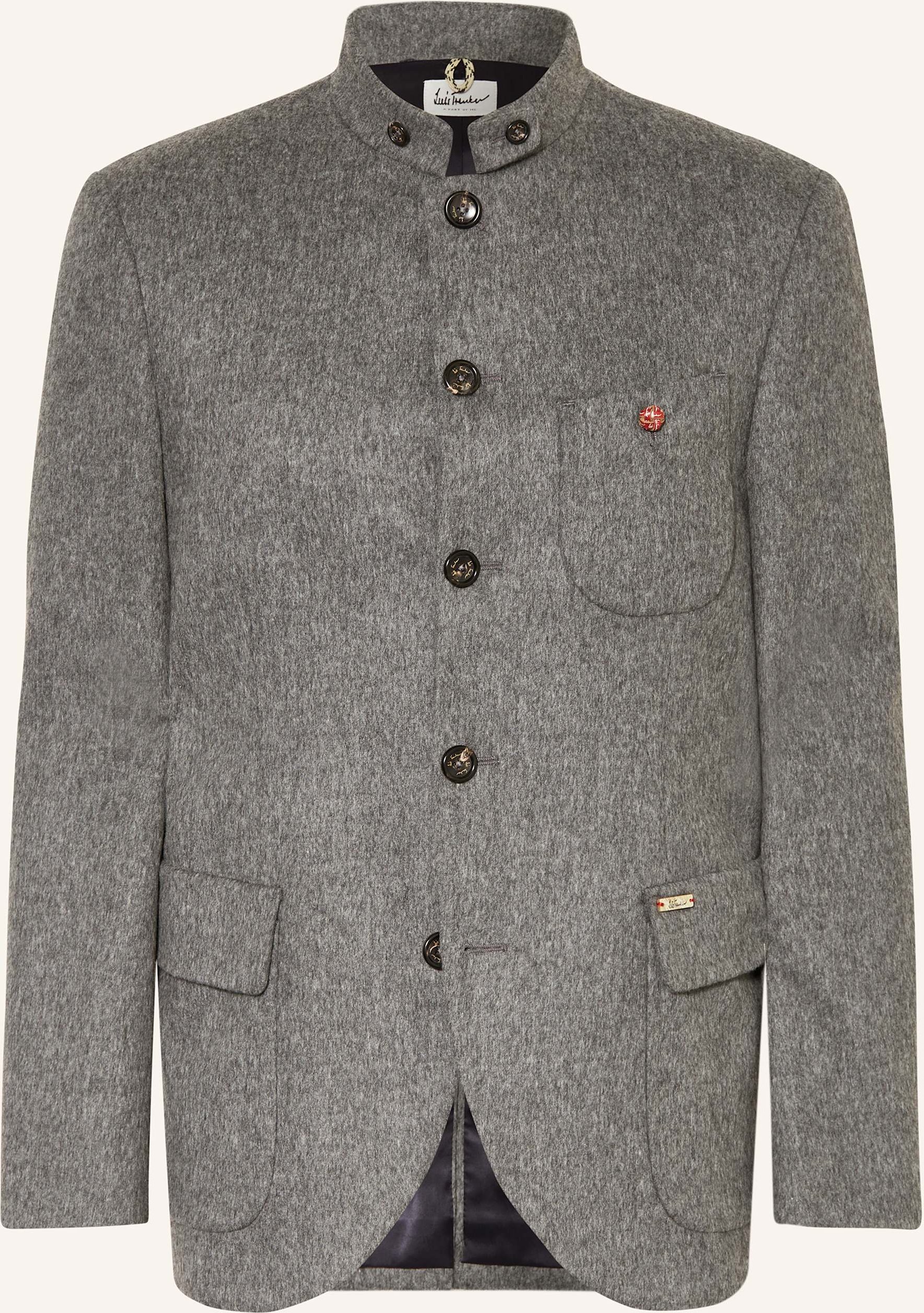 Luis Trenker Sakko Lusandro Slim Fit grau