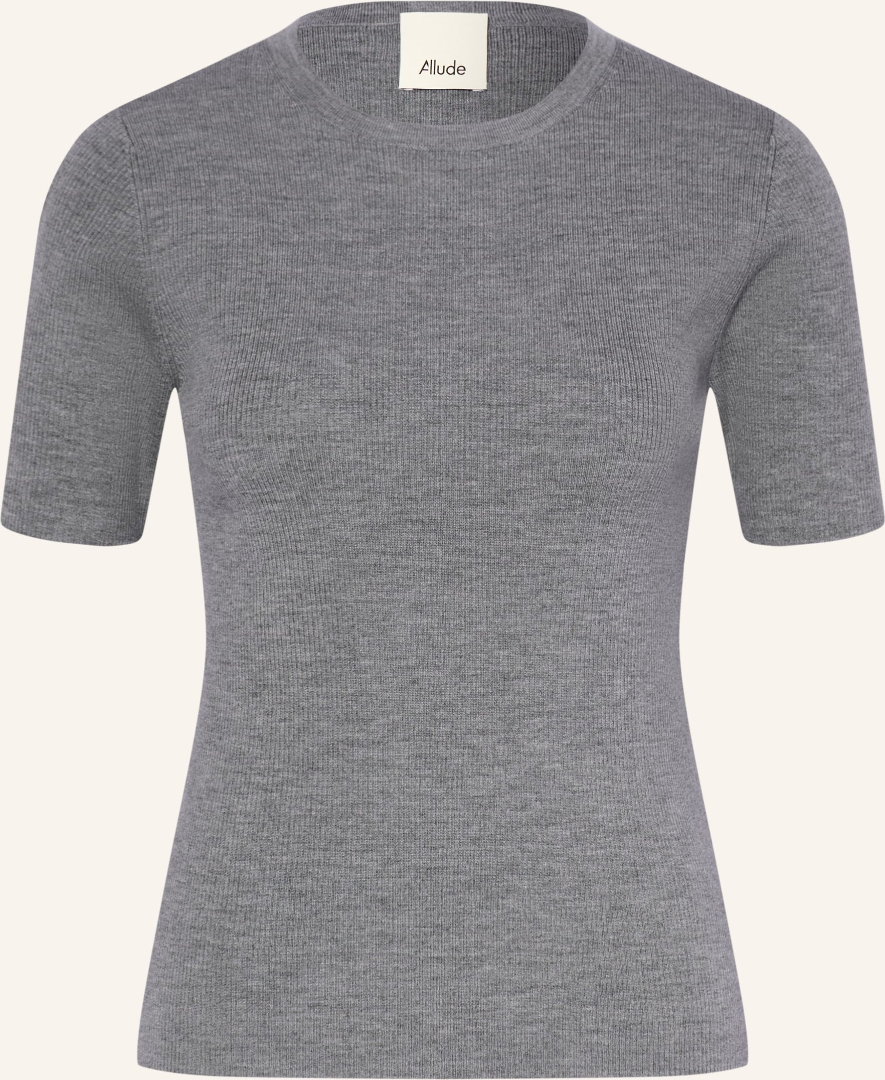 Allude Strickshirt grau