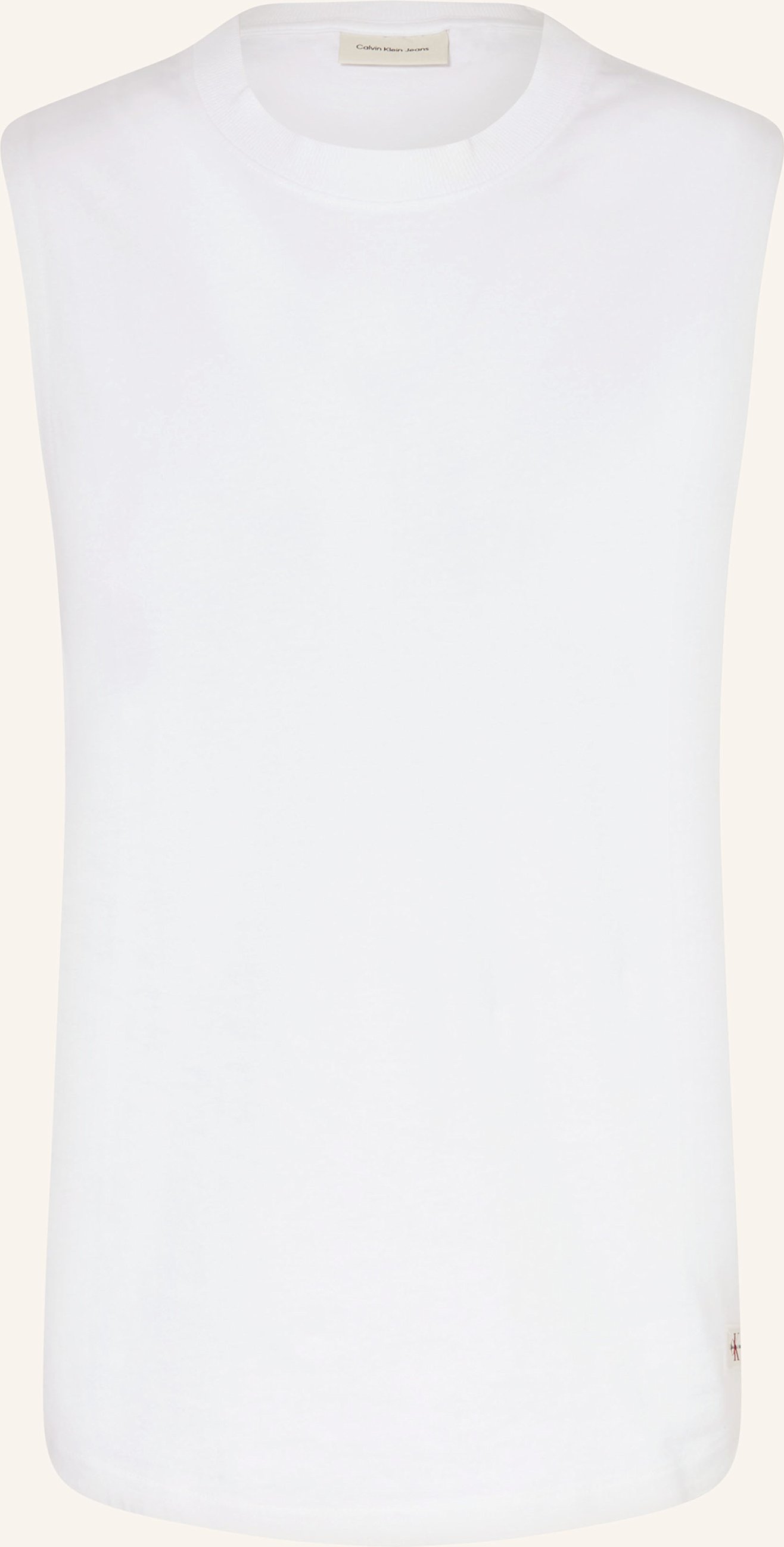 Calvin Klein Jeans Tanktop weiss