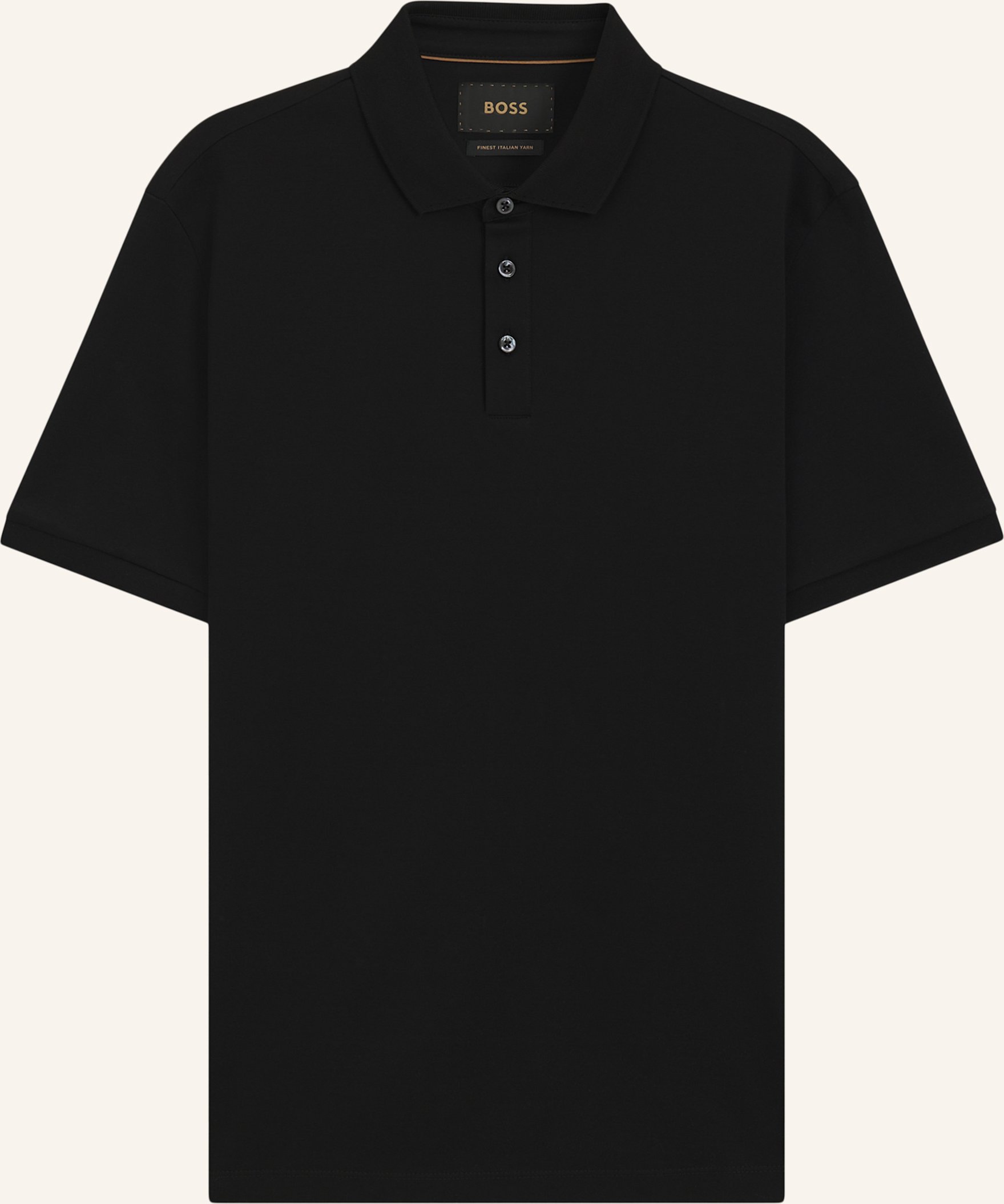 Boss Poloshirt L-Perry 14 Regular Fit schwarz
