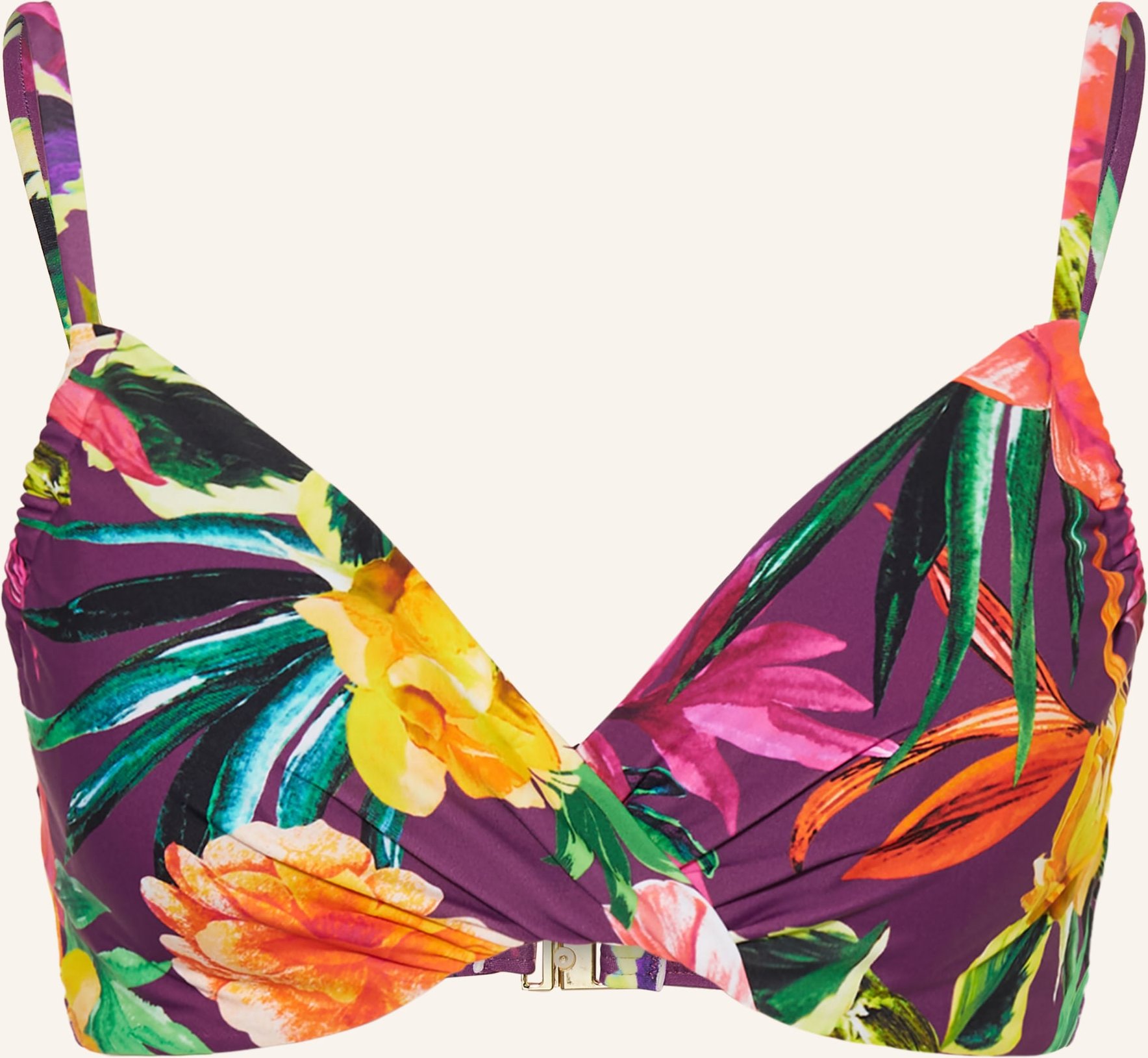 Darling Harbour Bügel-Bikini-Top lila