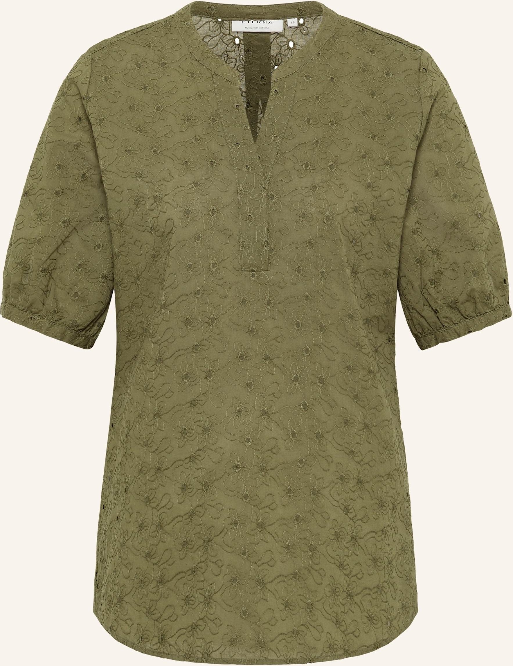 Eterna Bluse Regular Fit gruen