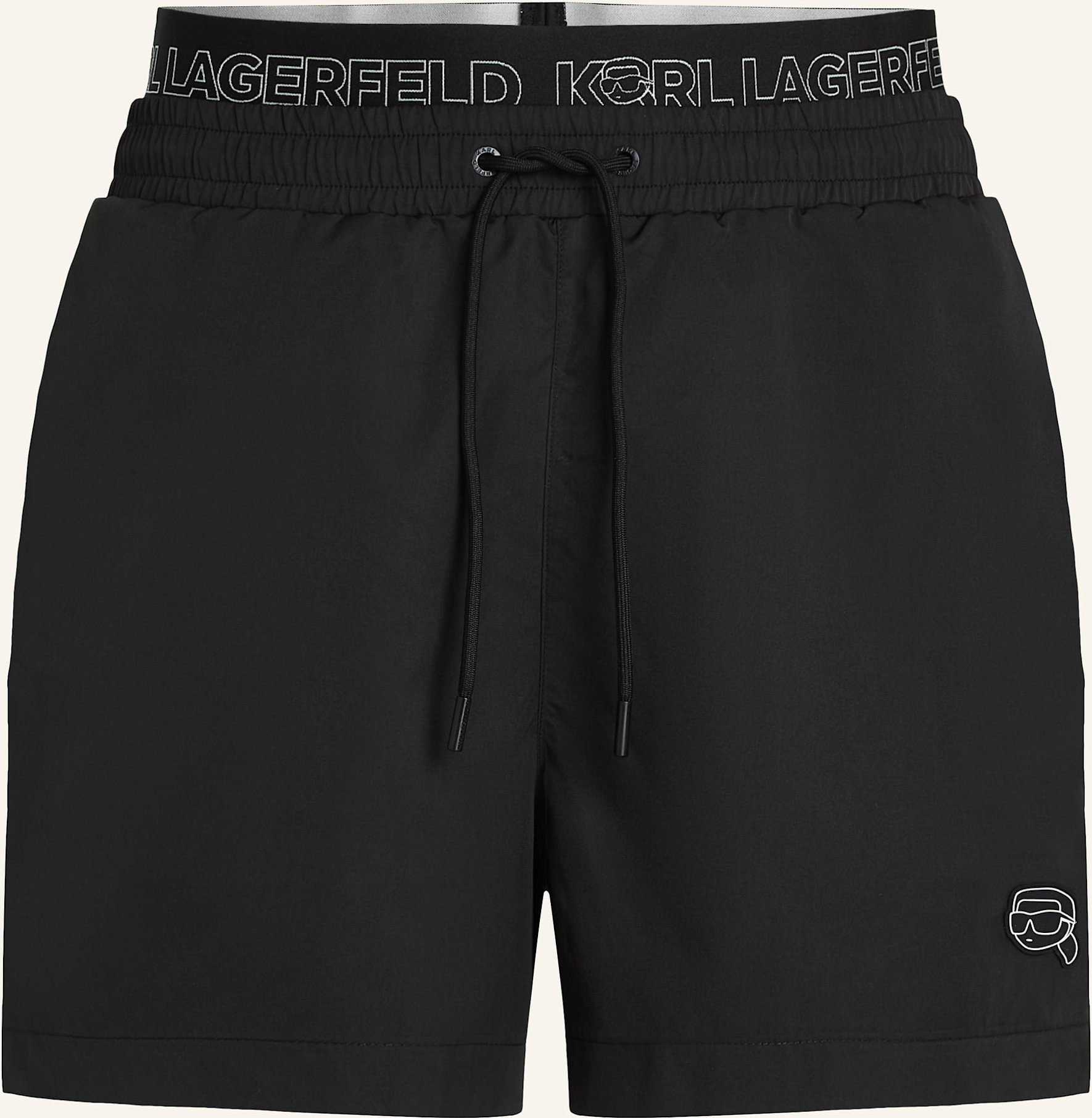 Karl Lagerfeld Bikini-Hose schwarz