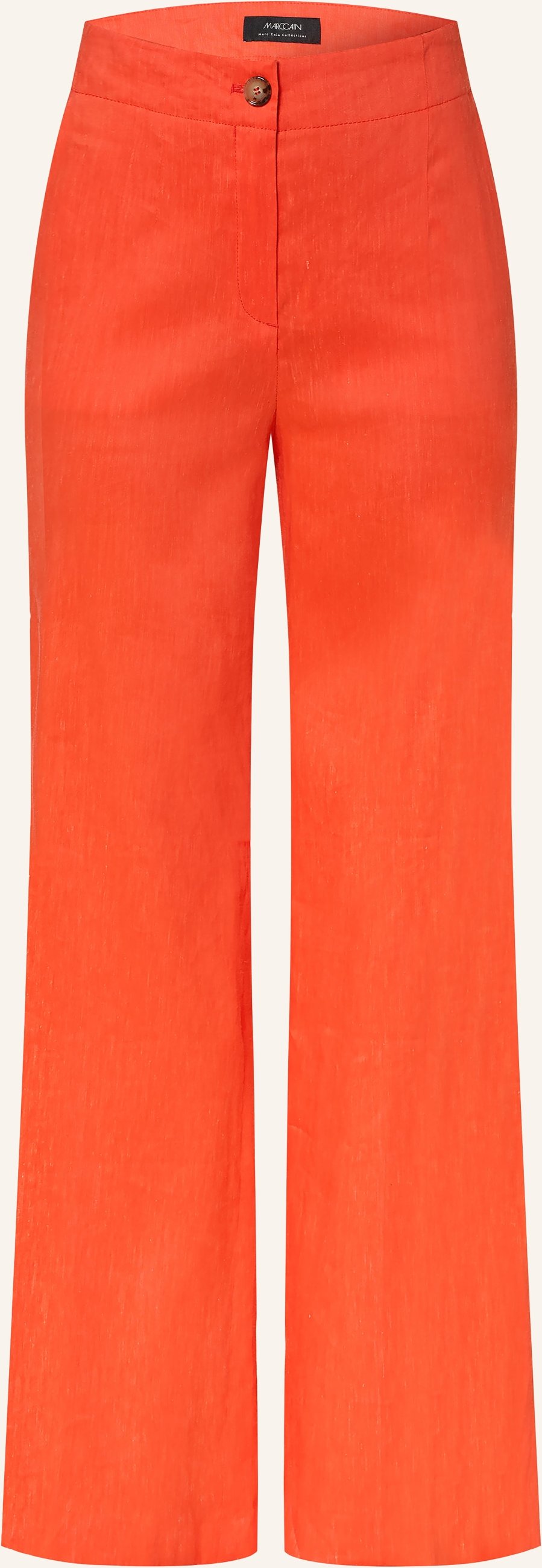 Marc Cain Hose Waukee Mit Leinen rot