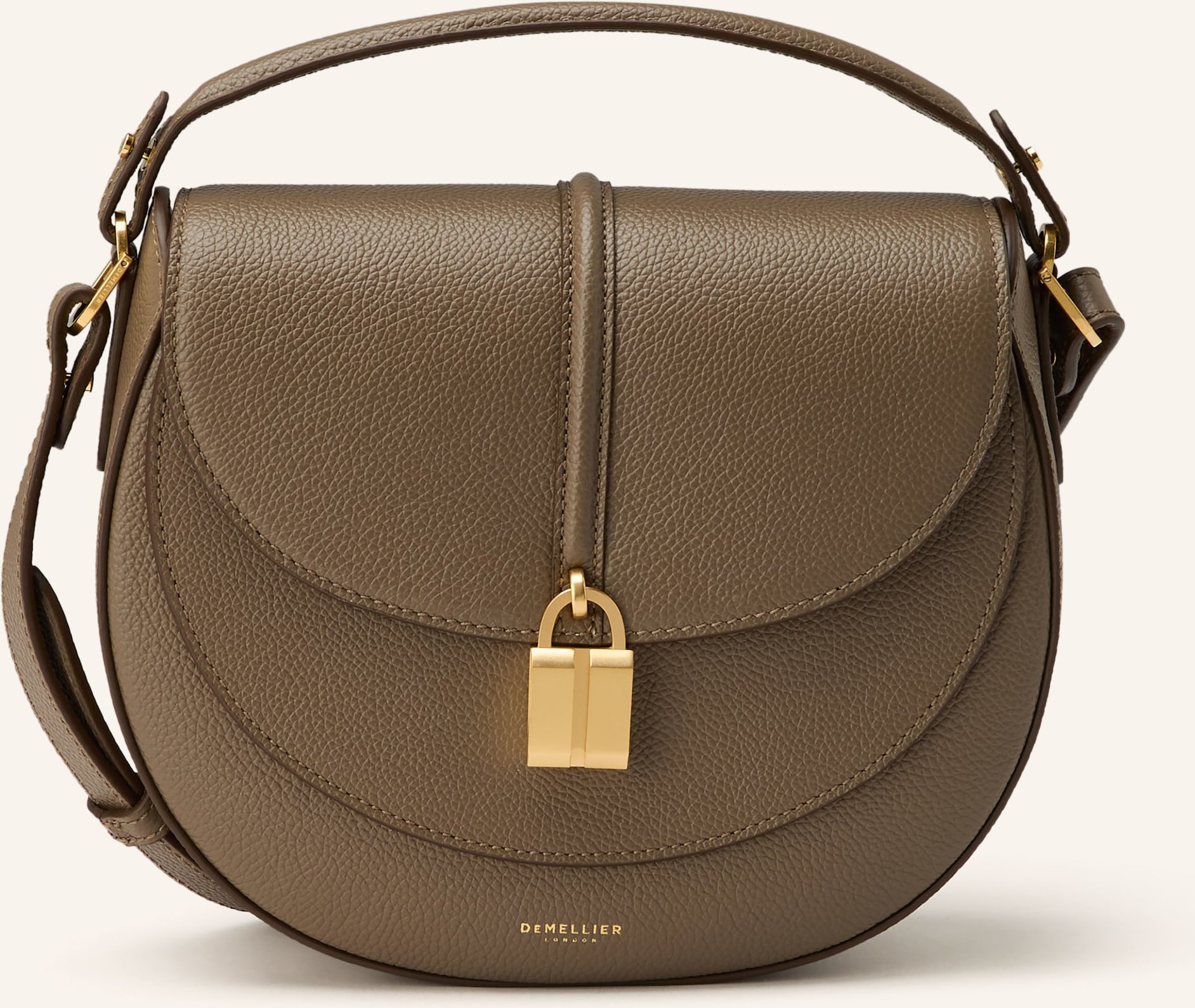 Demellier Umhängetasche Siena beige