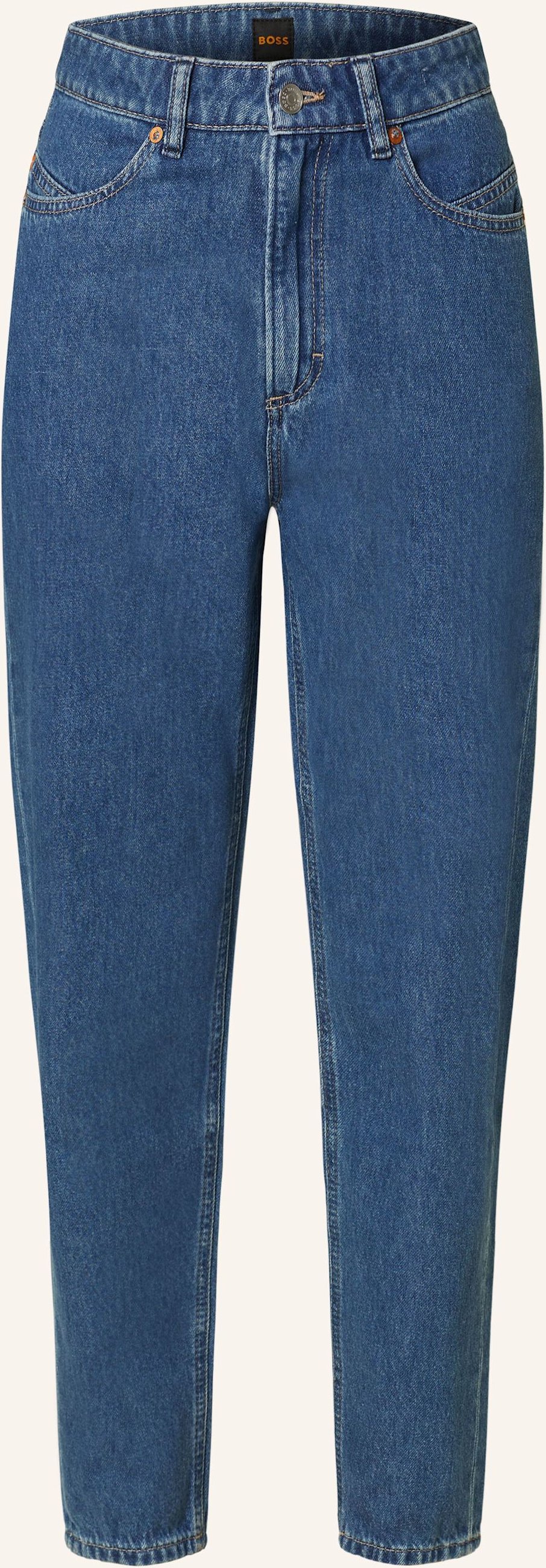 Boss Mom Jeans Ruth blau