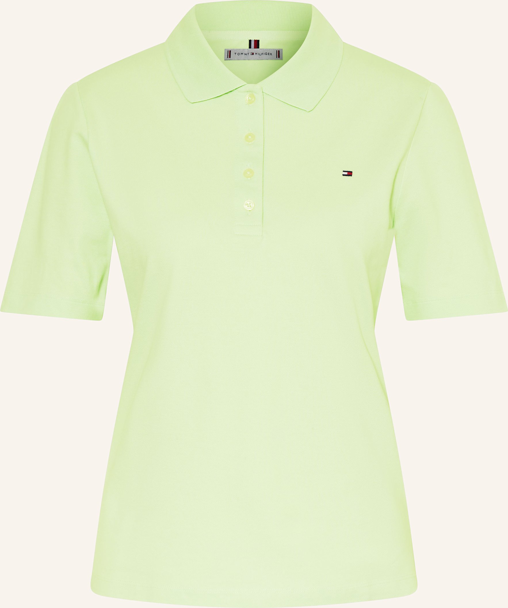 Tommy Hilfiger Piqué-Poloshirt gruen