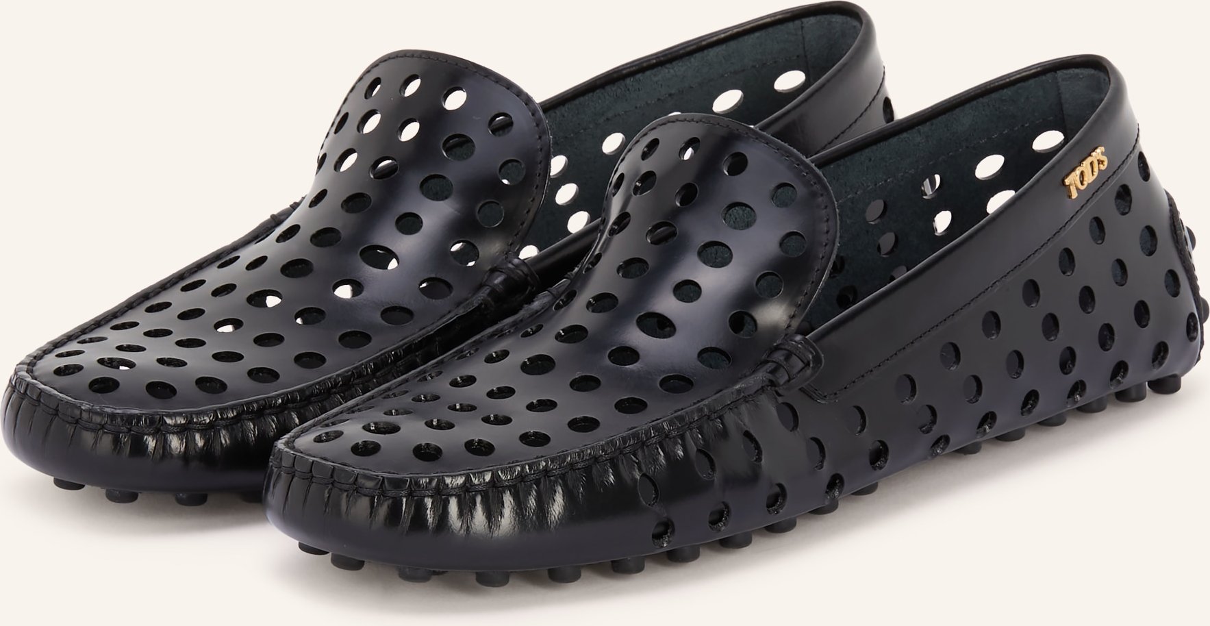 Tod's Slipper Gommino schwarz