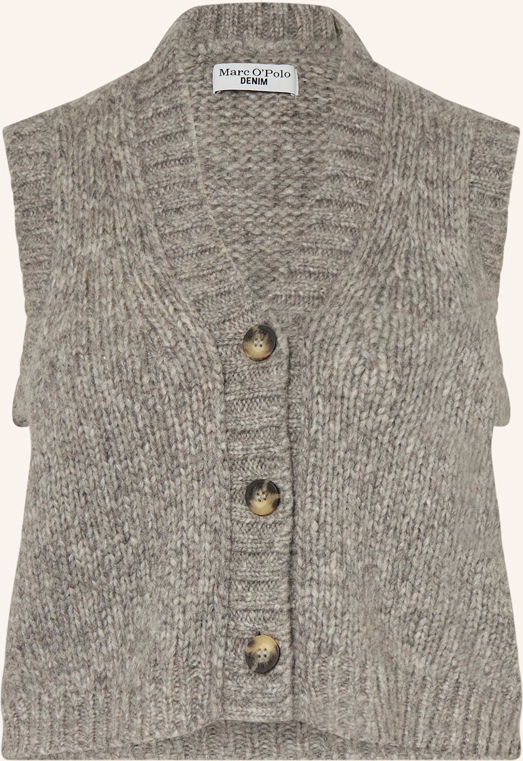 Thumbnail - Marc O'polo Denim Strickweste grau