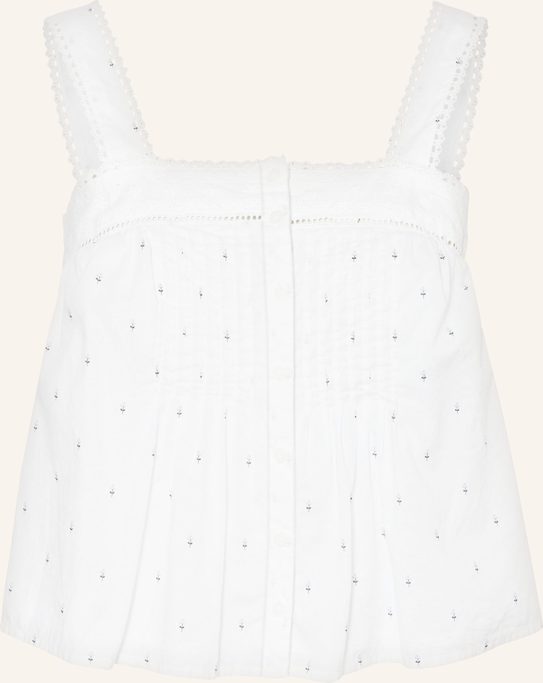 Levi's® Top Anabelle Mit Spitze weiss