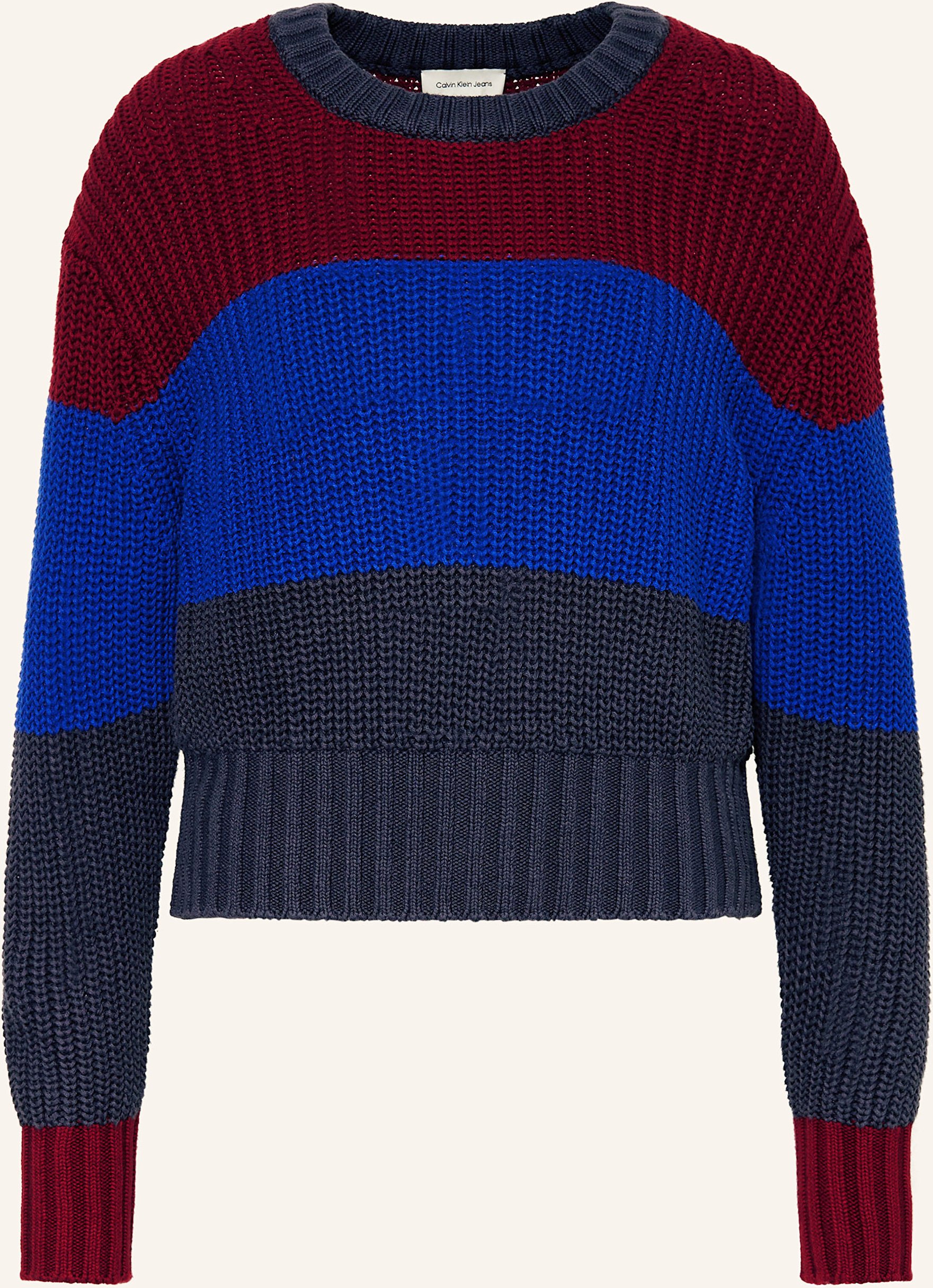 Calvin Klein Jeans Pullover blau