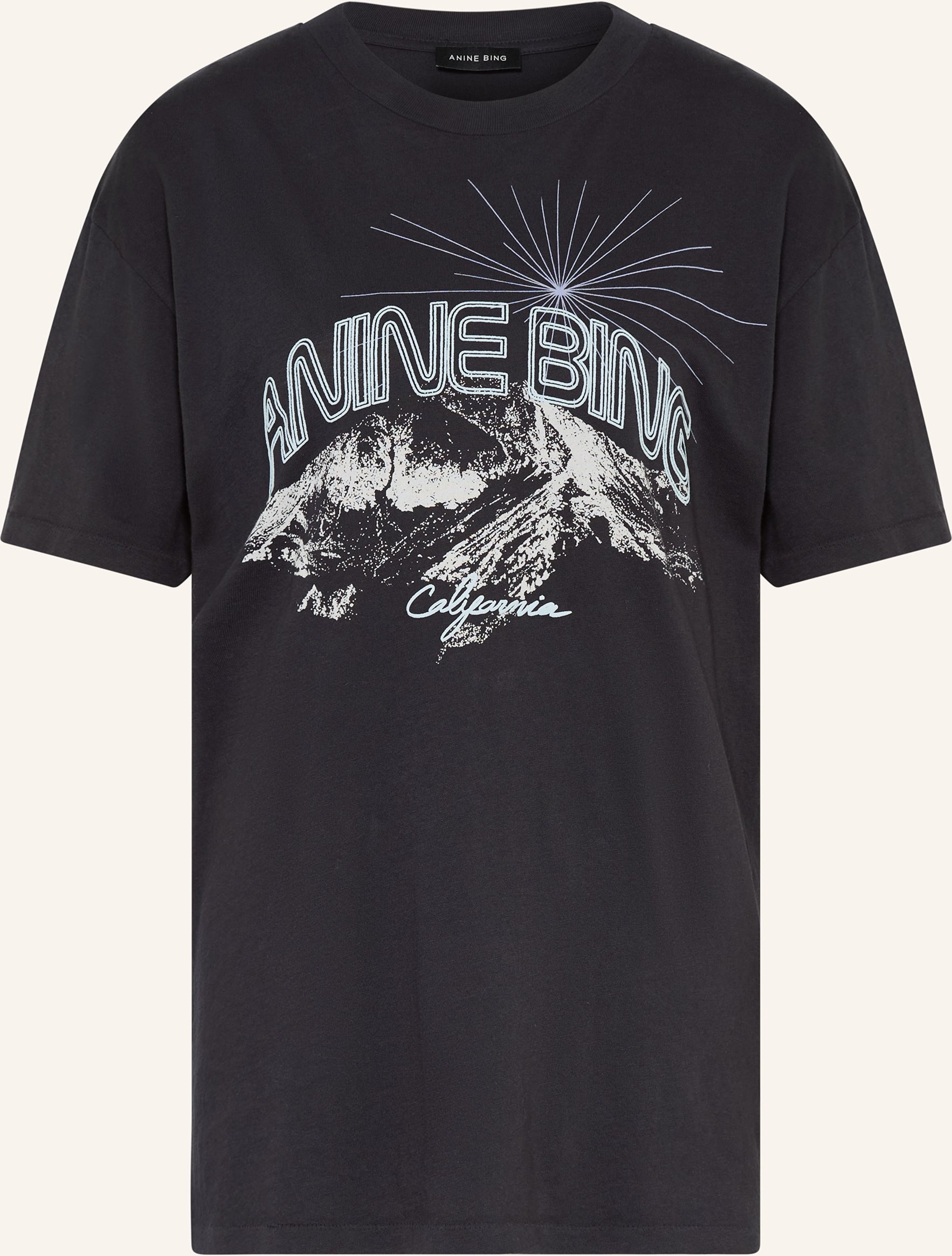 Anine Bing T-Shirt Walker schwarz