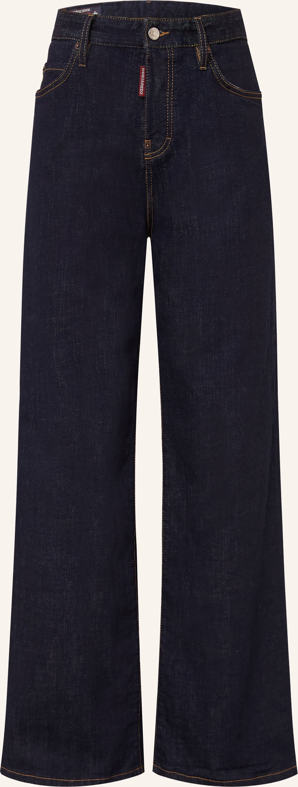 dsquared2 Wide Leg Jeans blau