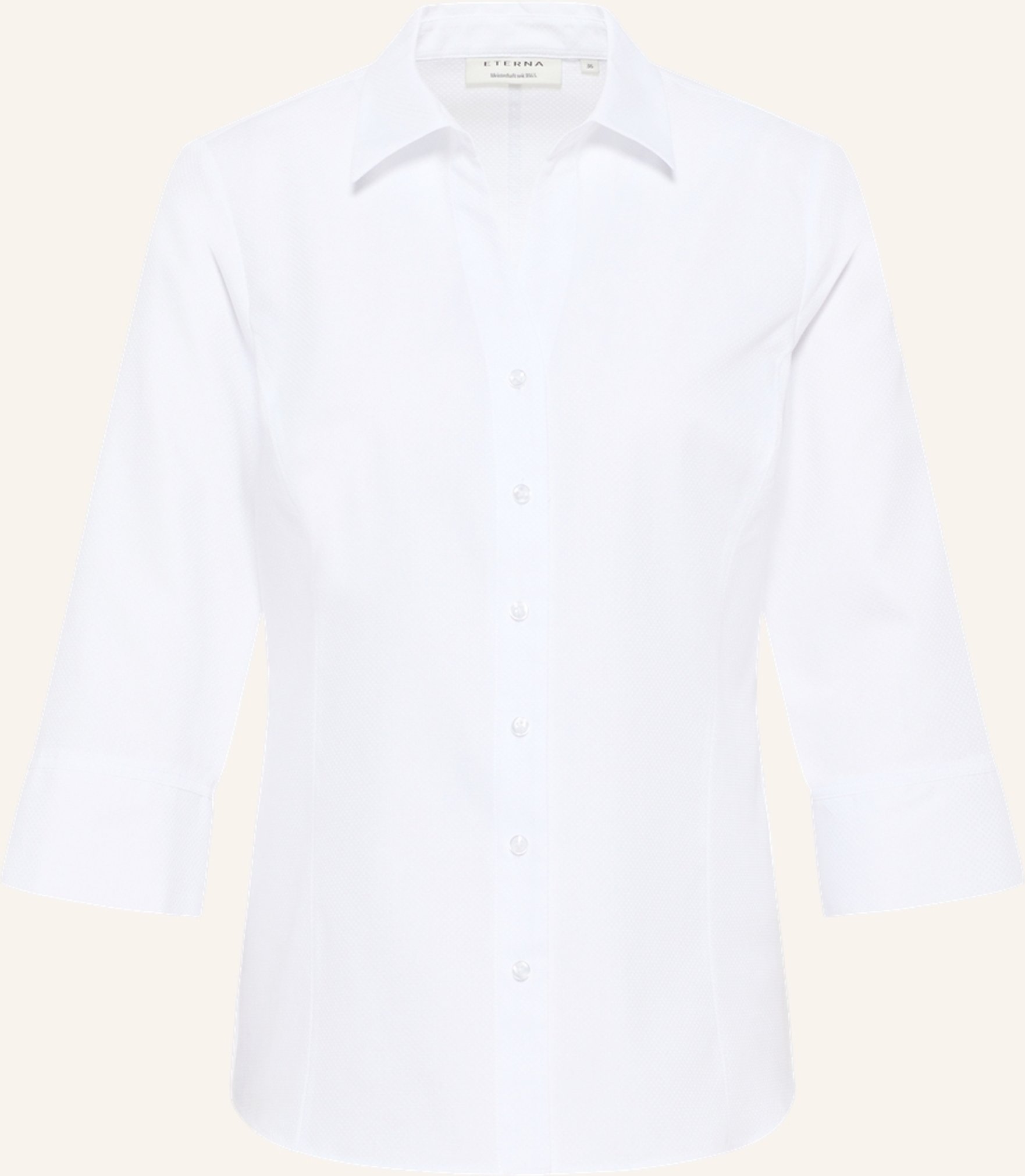 Eterna Bluse Regular Fit weiss